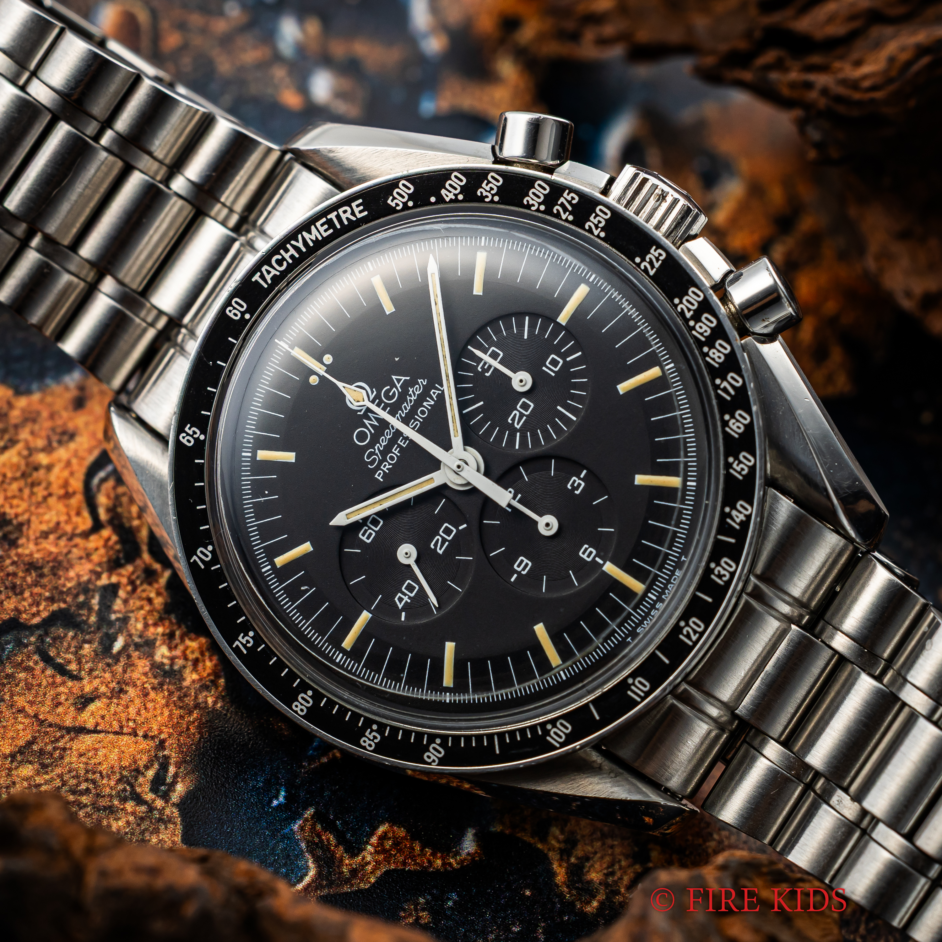 オメガ スピードマスター プロフェッショナル 1993年製 Ref.3590.50 箱、ギャラ付き