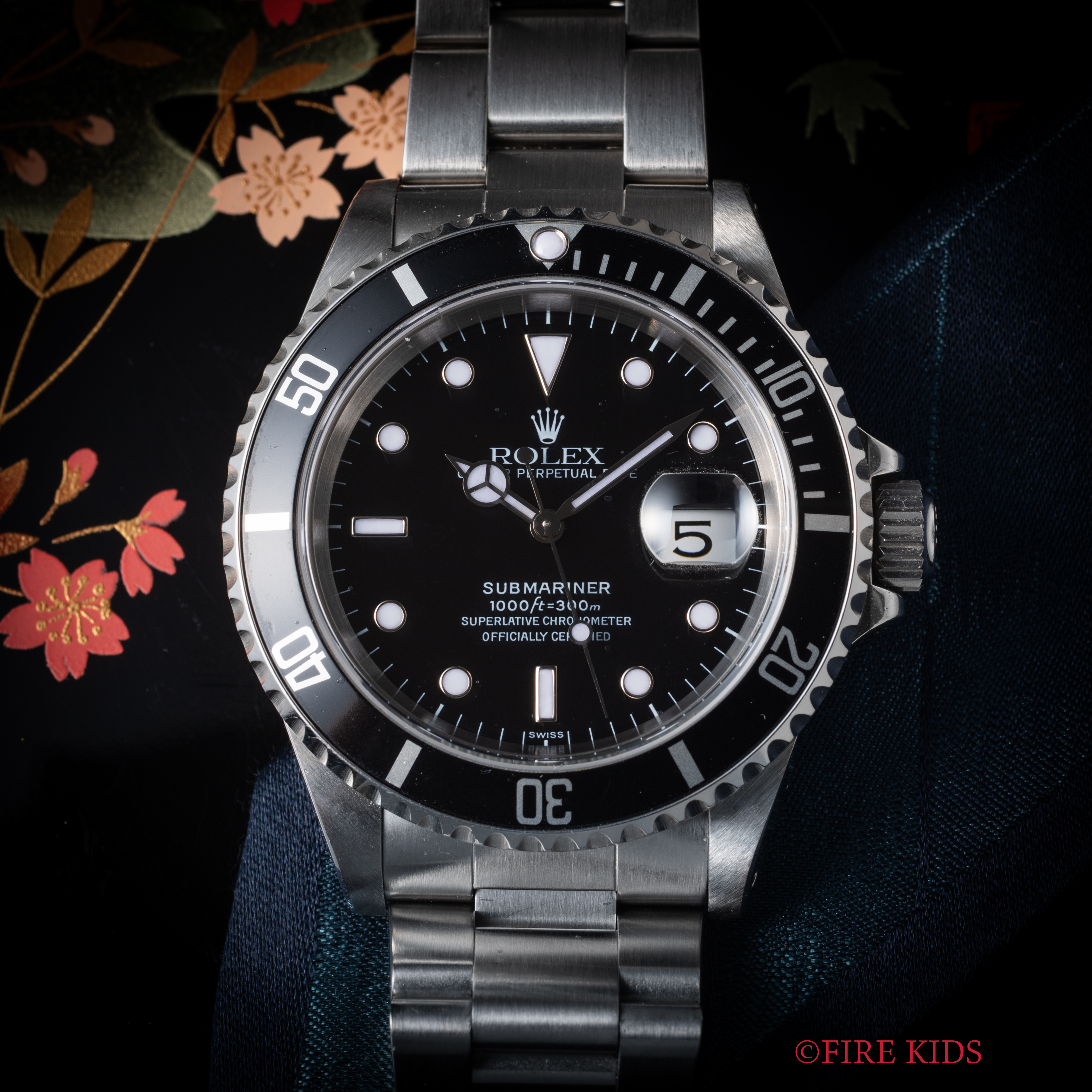 ロレックス サブマリーナーデイト Ref.16610ギャラ、サービスギャラ、タグ、冊子付き 1997年製