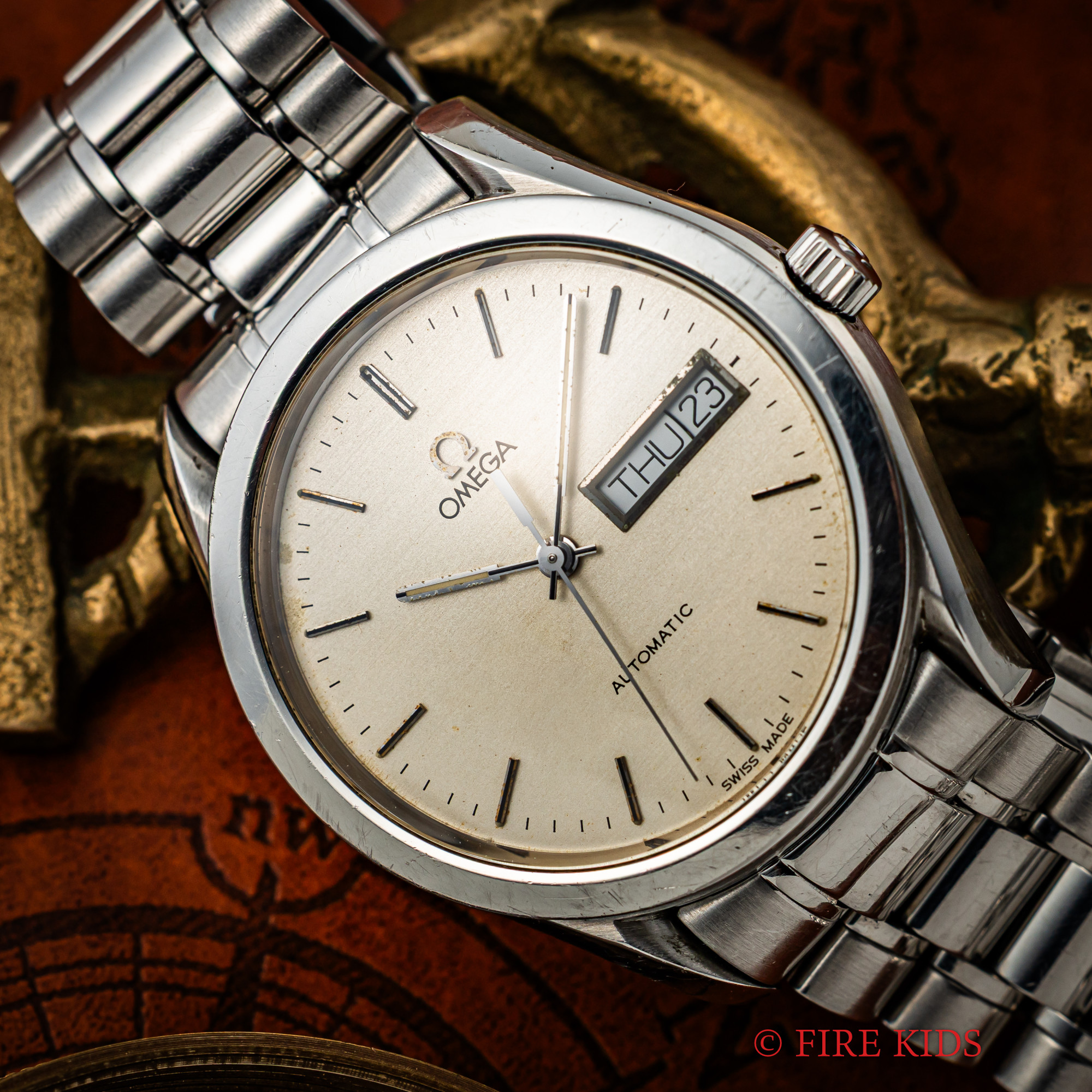 オメガ クラシック デイデイト Ref.166.0299 1995年製 自動巻き 純正ブレス