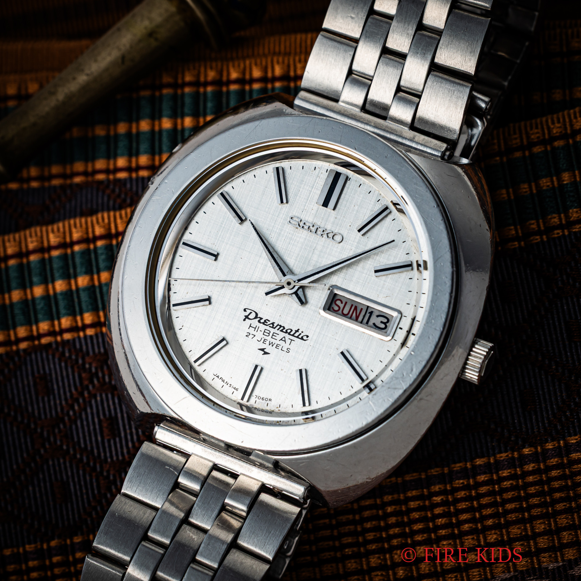 セイコー プレスマチック 1969年製 Ref.5146-7030 自動巻き