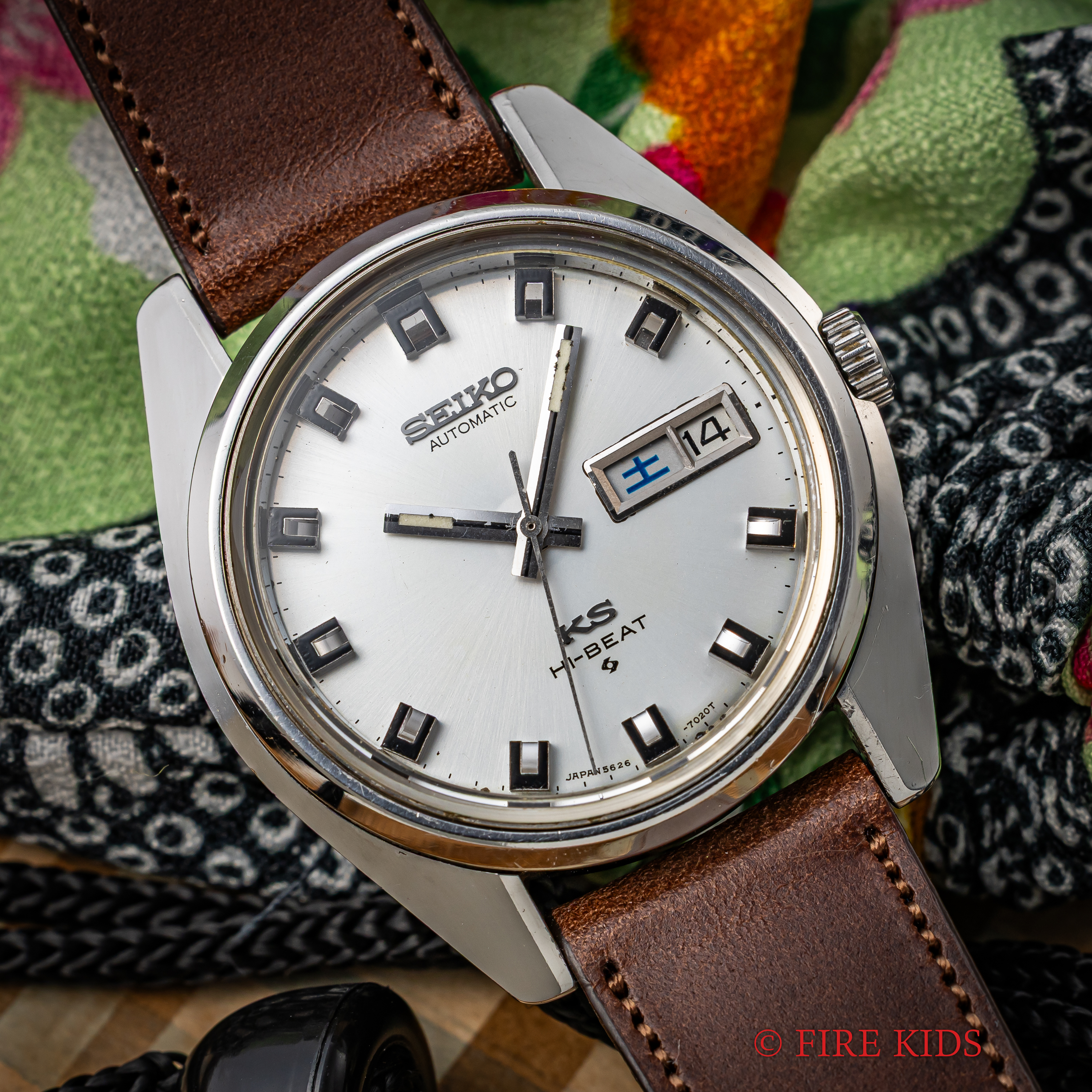 キングセイコー 56KSデイデイト 1970年製（昭和45年製）Ref.5626-7000 ハイビート自動巻