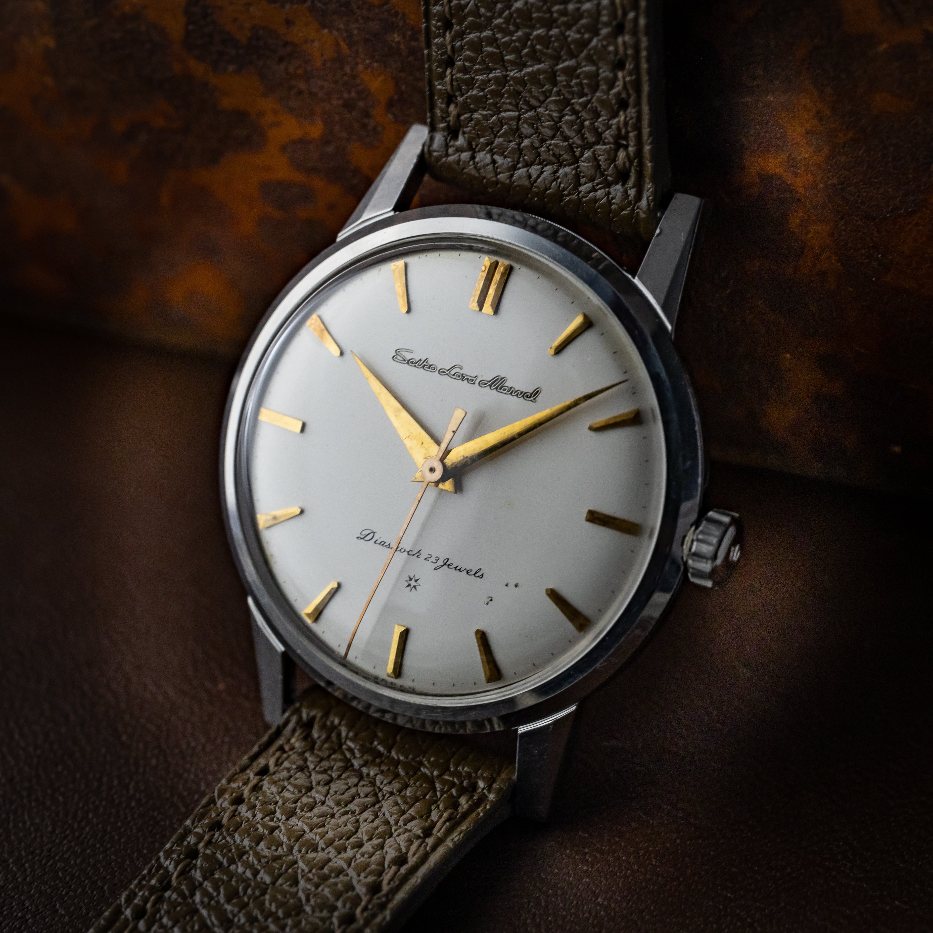 セイコー ロードマーベル SDダイヤル 1959年製 ステンレスケース