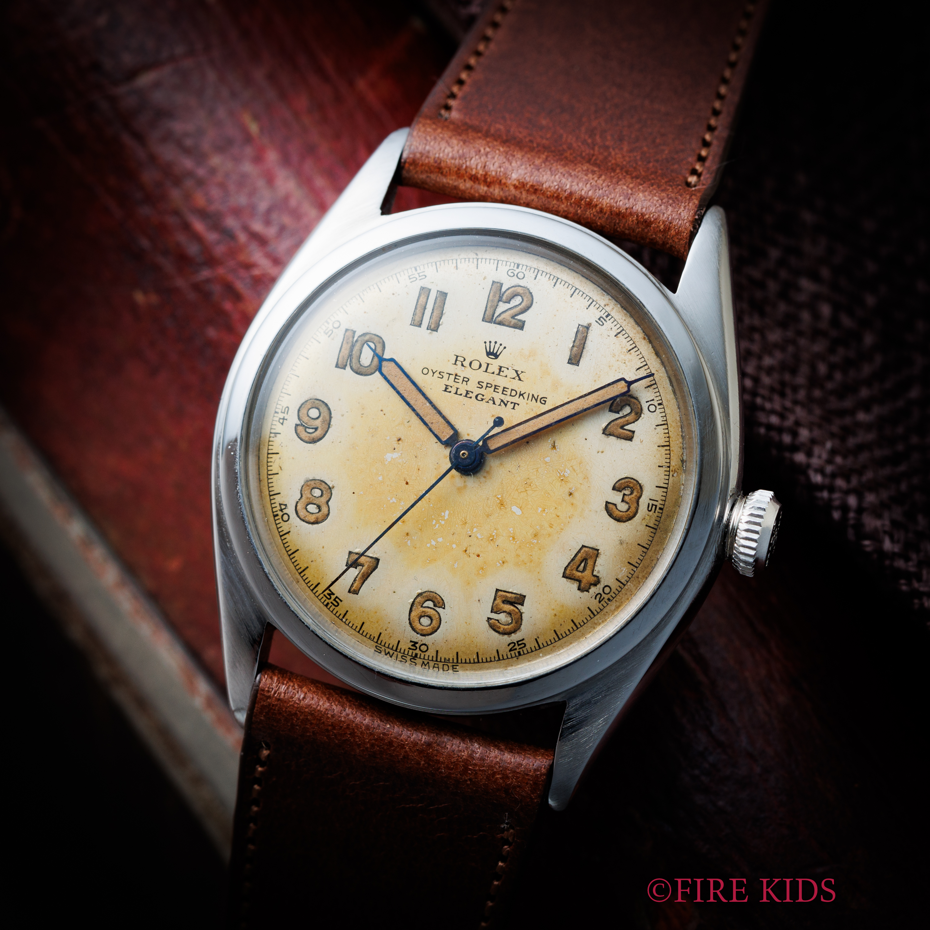 ROLEX　オイスター　スピードキング　エレガンテ