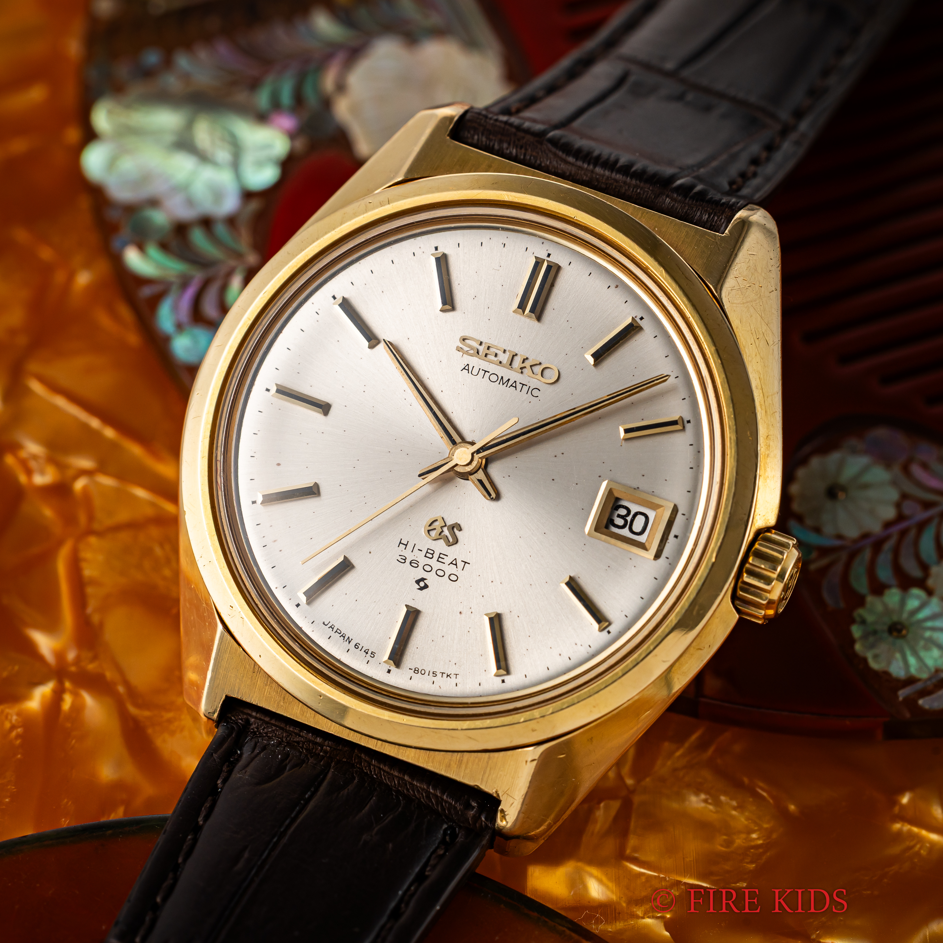 グランドセイコー ハイビート 1969年製 18金無垢 Ref.6145-8000 自動巻き