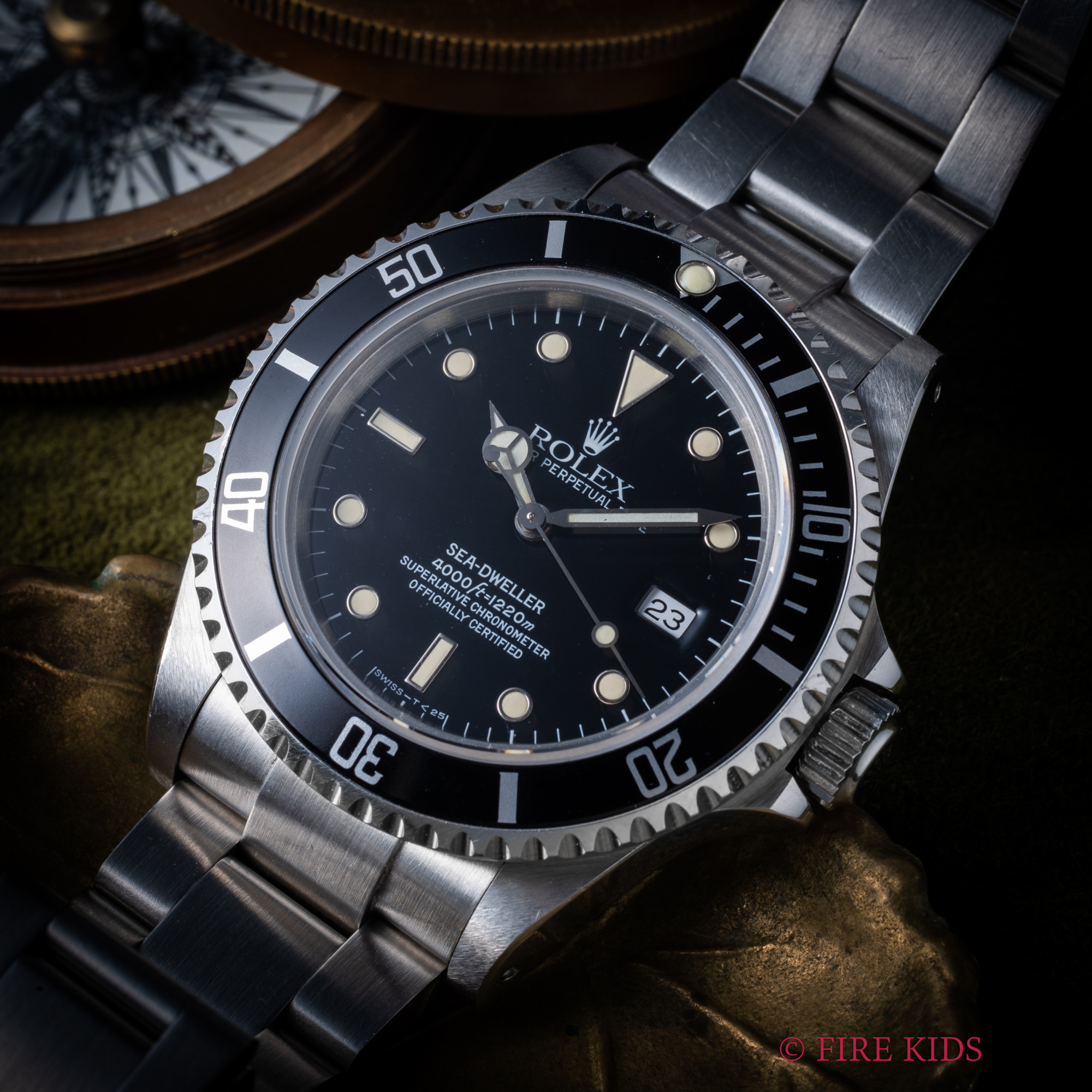 ロレックス シードゥエラー 1990年～1991年製 Ref.16600 トリチウム夜光 純正ブレス