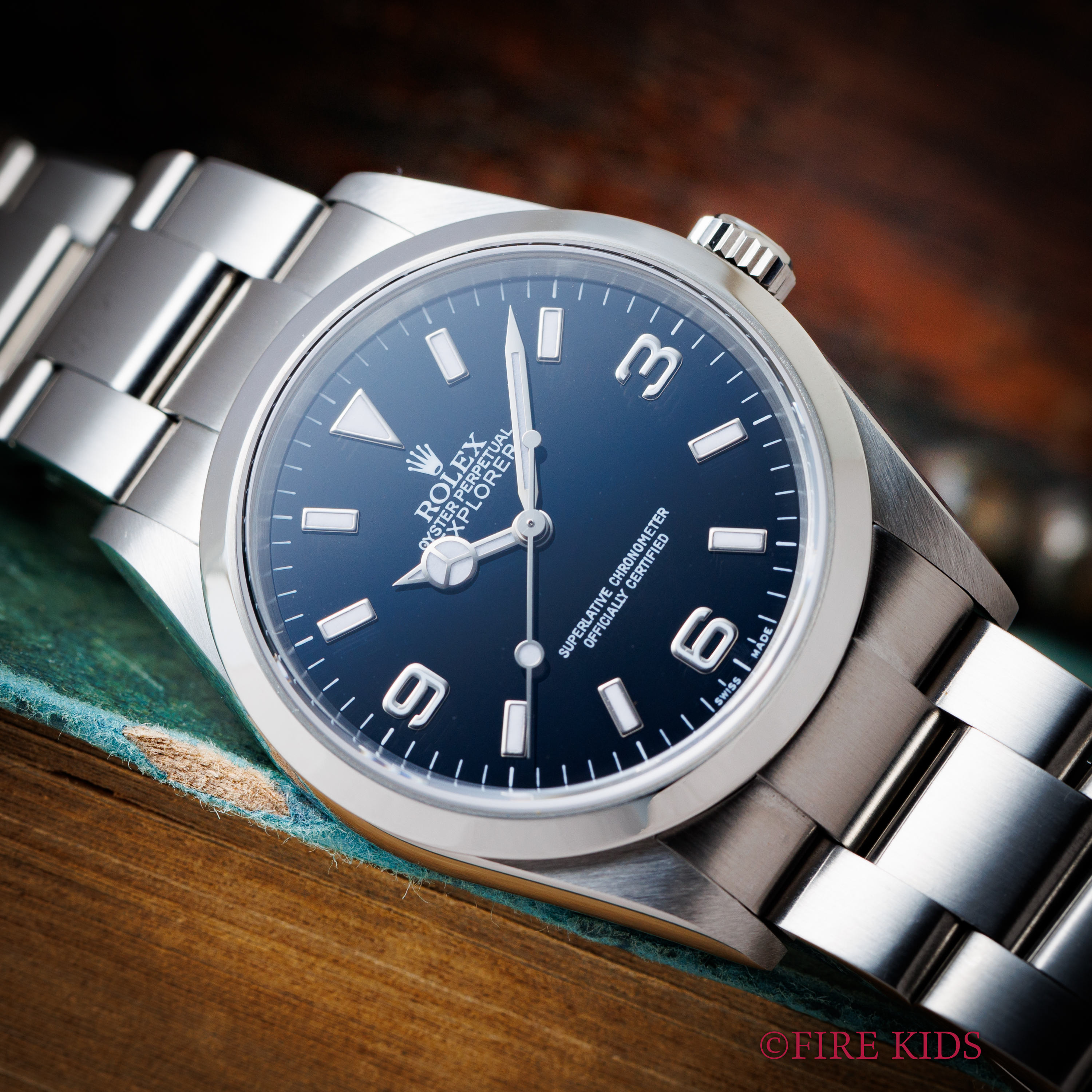 ロレックス エクスプローラー 2005年製 Ref.114270 自動巻 純正ブレス ギャラ付き