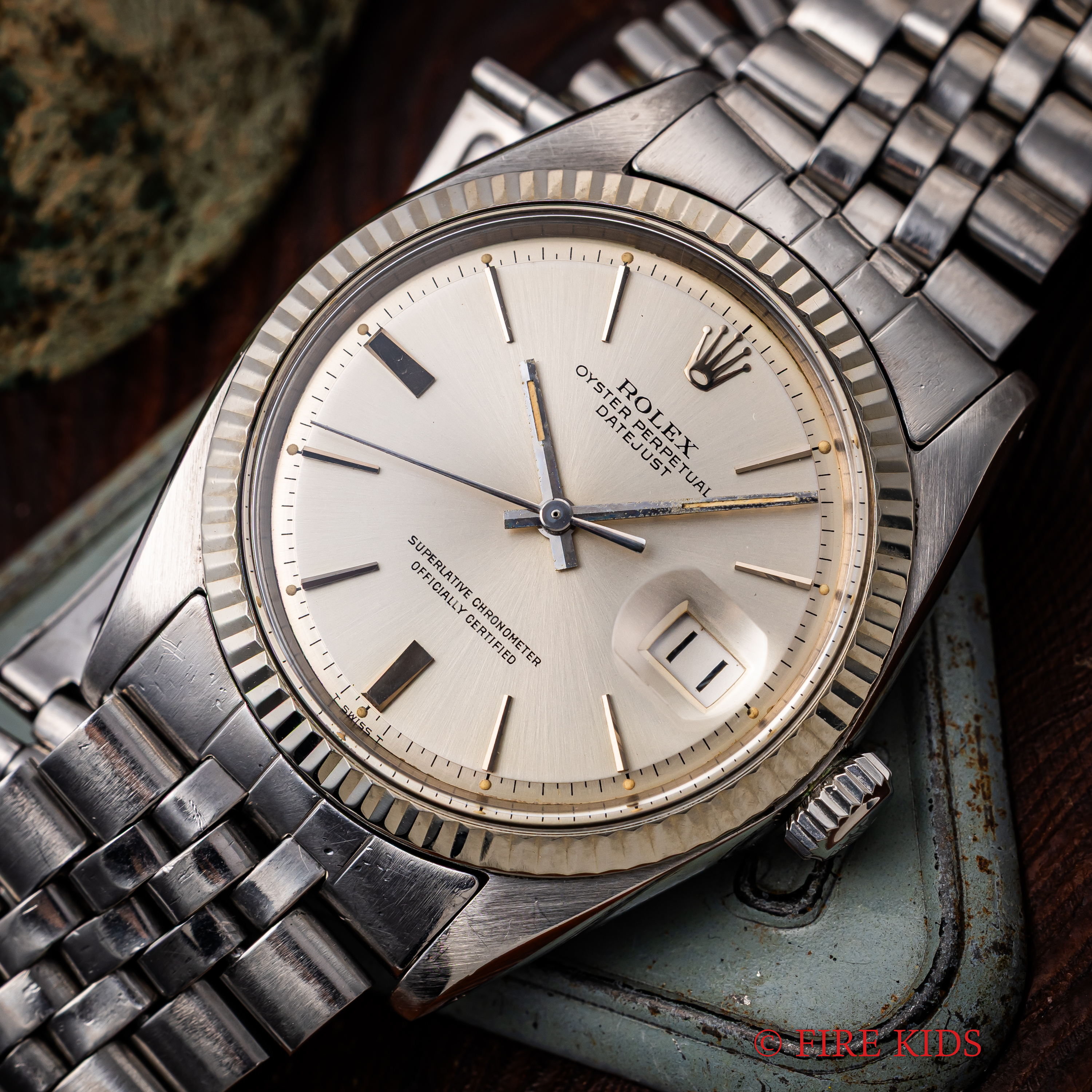 ロレックス デイトジャスト 1967年製 Ref.1601 シルバーダイヤル ドアストッパー