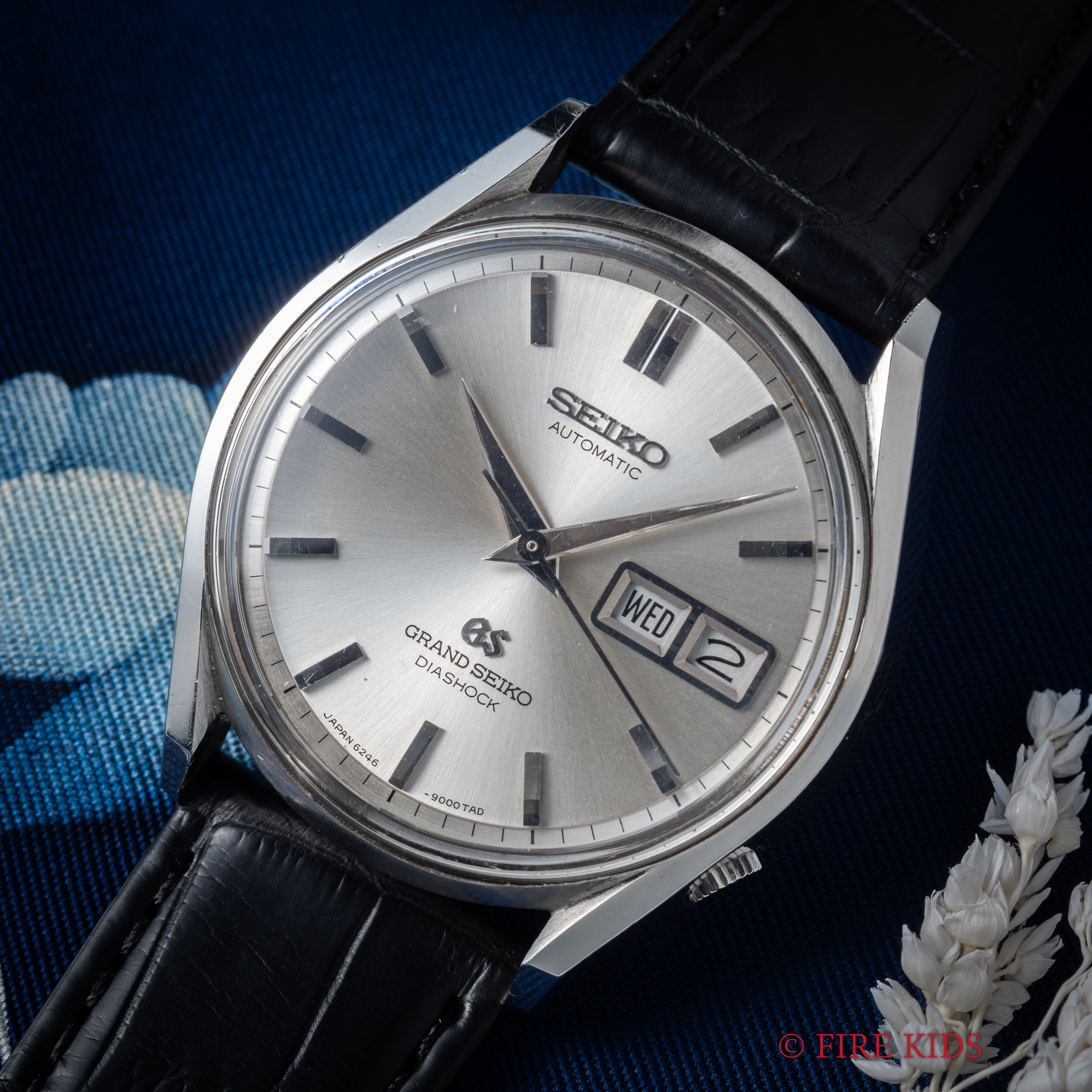 グランドセイコー 1967年製 Ref.6246-9001 62GS デイデイト ロービート自動巻き