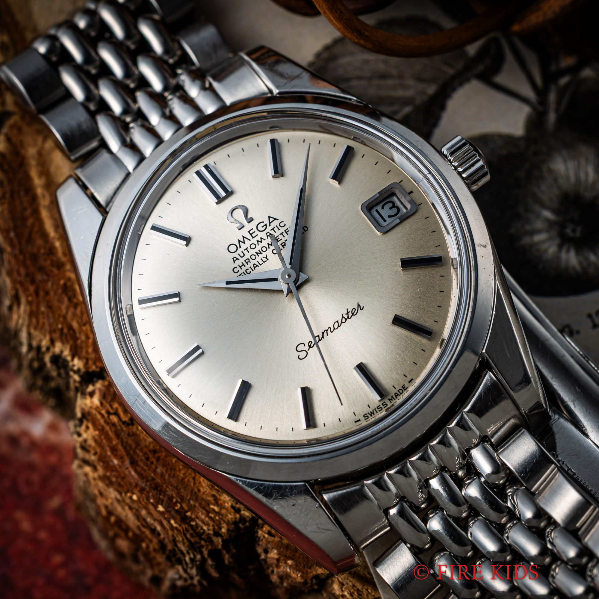 オメガ シーマスター クロノメーター Ref.166.010 1969年製 純正ライスブレス