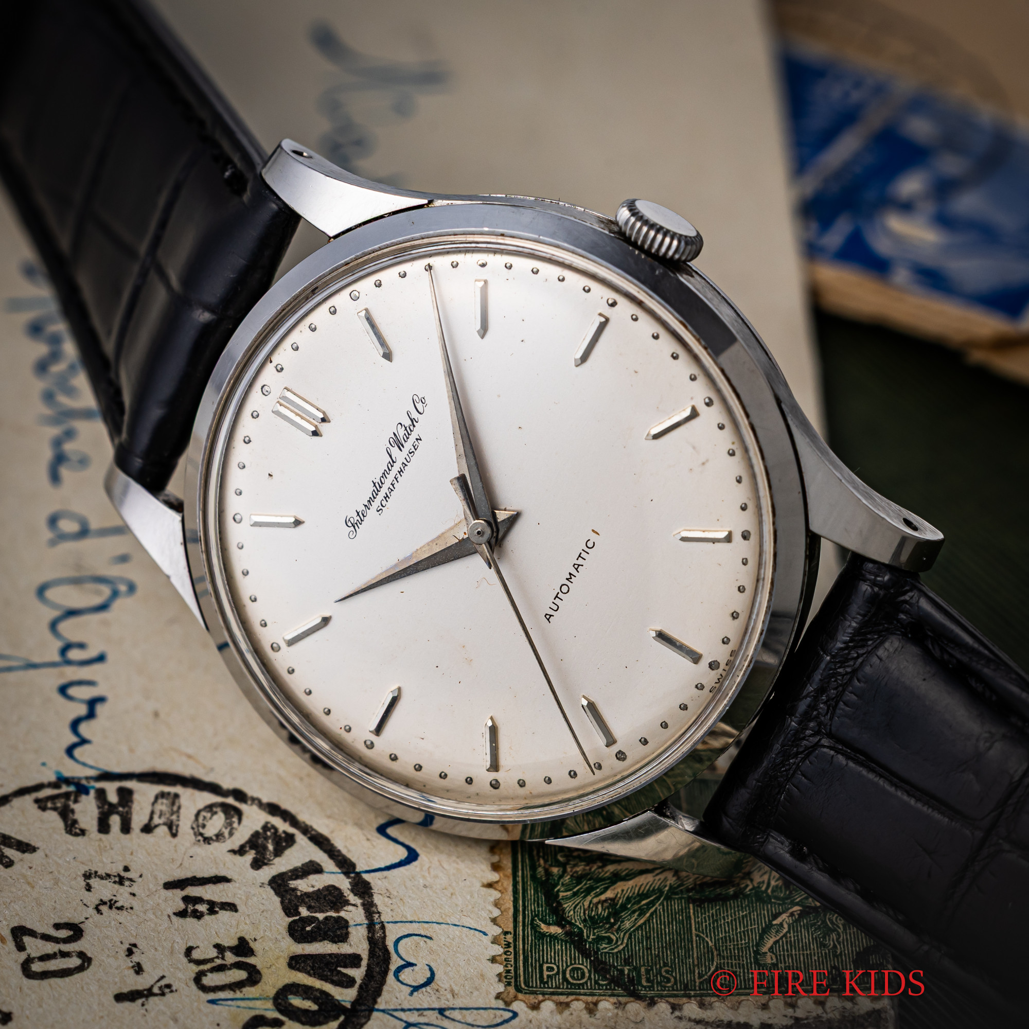 IWC ラウンドケース 1960年製 ペラトン式自動巻き Cal.853 ノンデイト