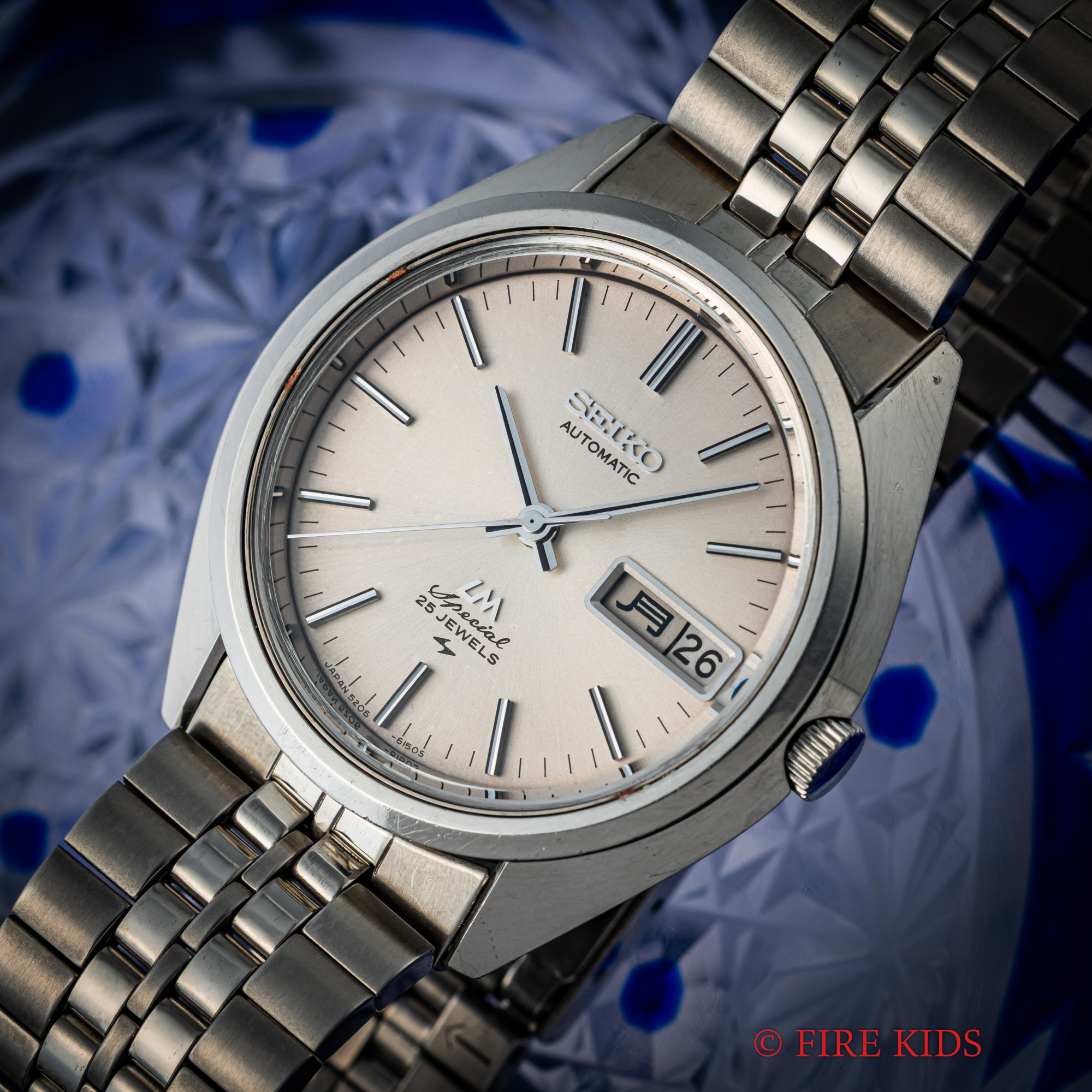 セイコー ロードマチック スペシャル 1973年製 Ref.5206-6130 未使用タグ付き美品 自動巻 純正ブレス