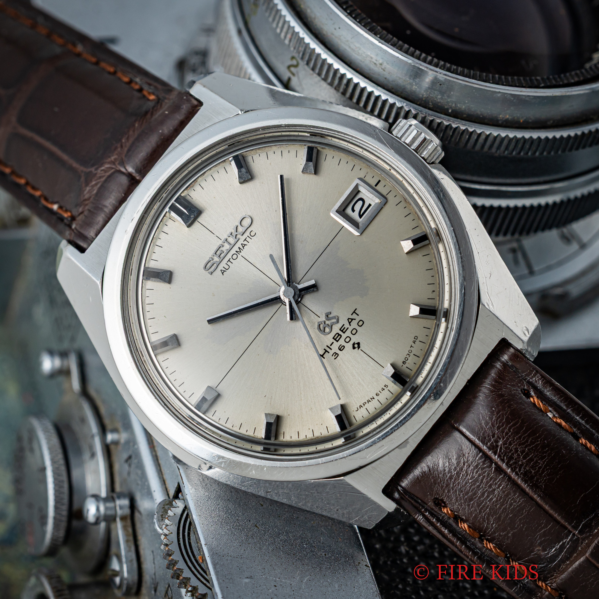 グランドセイコー 61GS 1969年製 クロスライン 10振動自動巻き