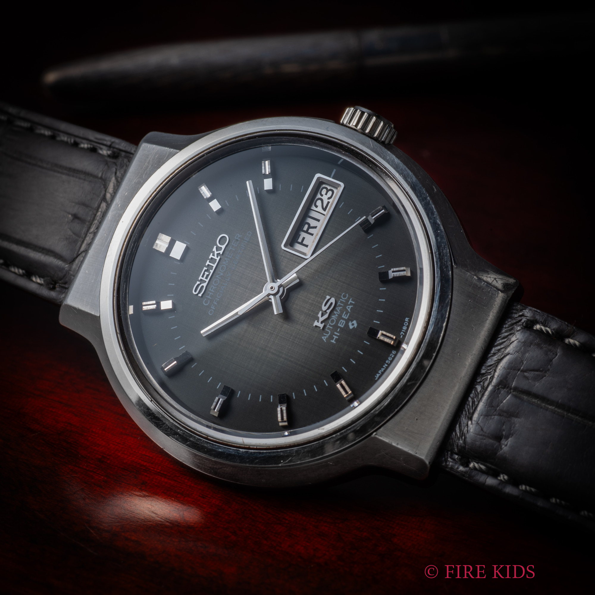 キングセイコー クロノメーター 56KS 1972年製 Ref.5626-7170 ハイビート自動巻 グレーダイヤル