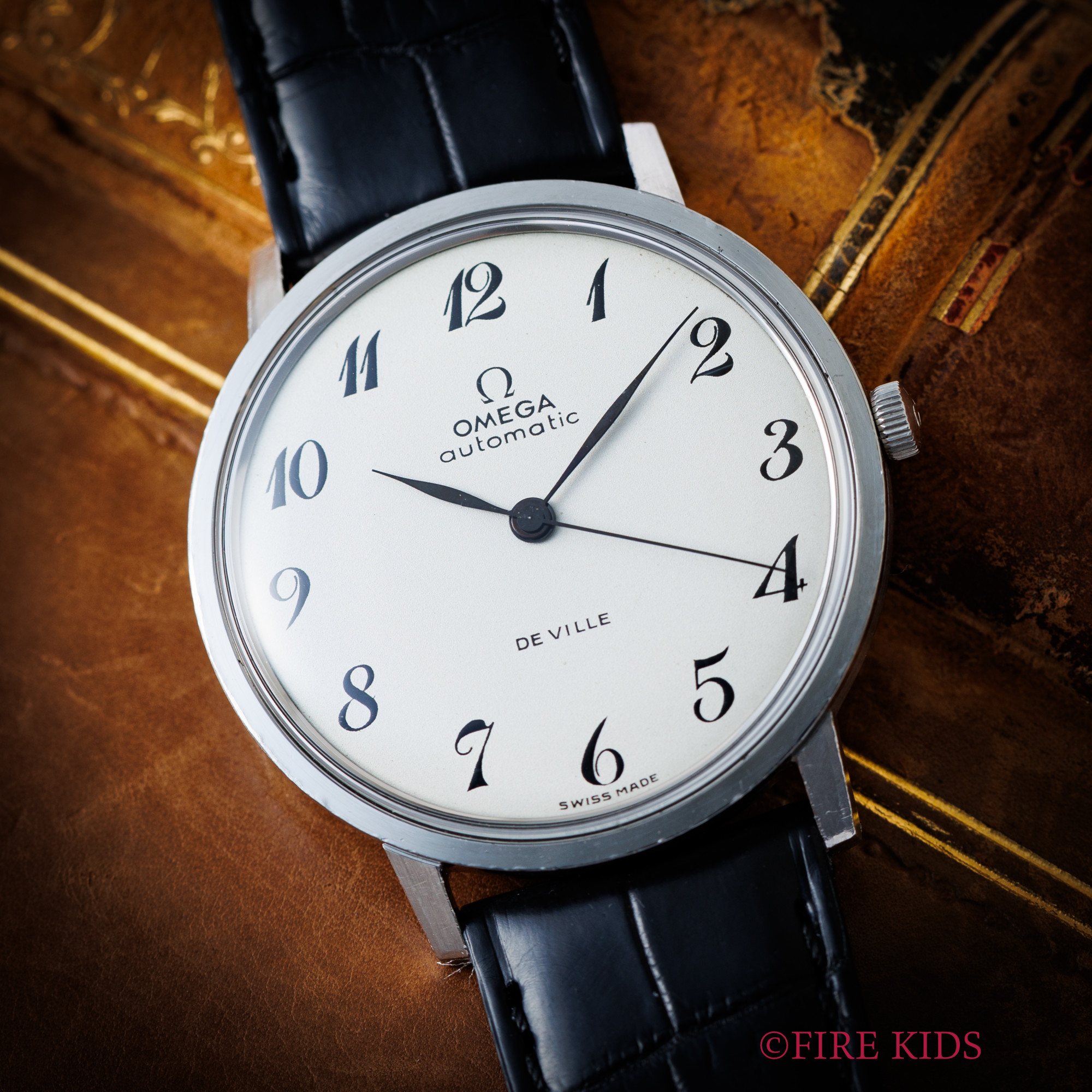 オメガ デ・ヴィル 1968年製 アラビアダイヤル 自動巻 Cal.711