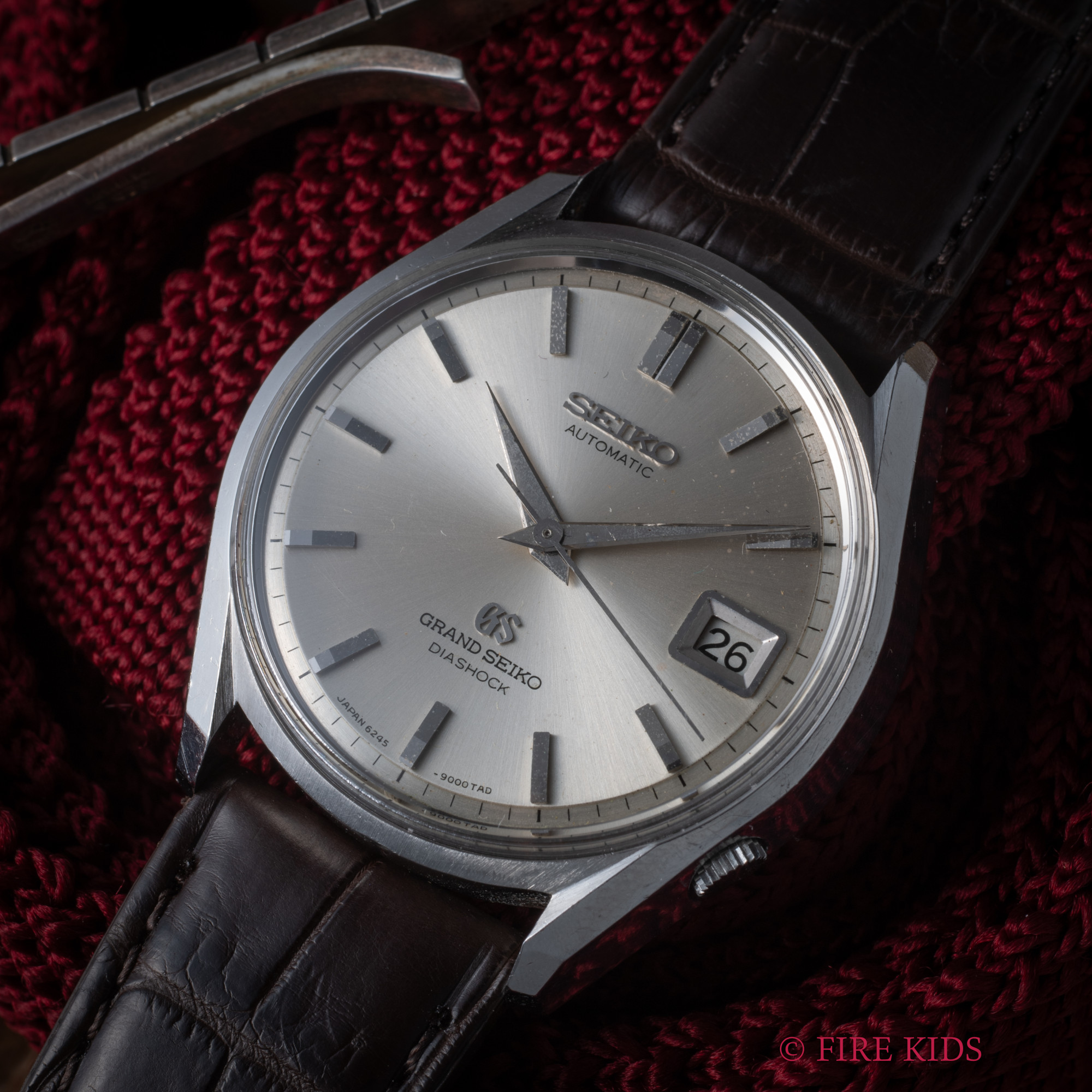 グランドセイコー 1966年製 62GS Ref.6245‐9000 ロービート自動巻 ライオンメダリオン