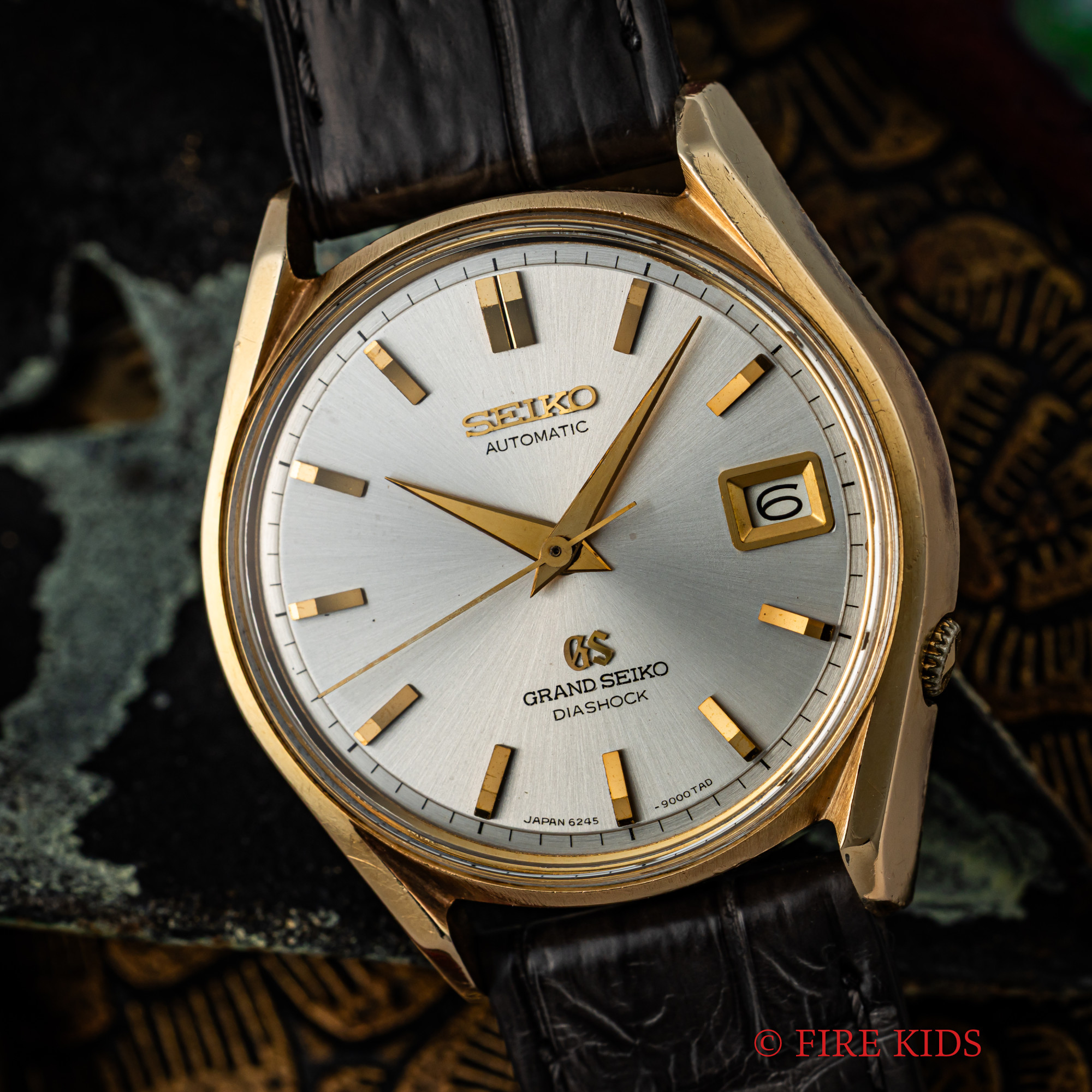 グランドセイコー 62GS 1966年製 CAPゴールド ロービート自動巻 ライオンメダリオン