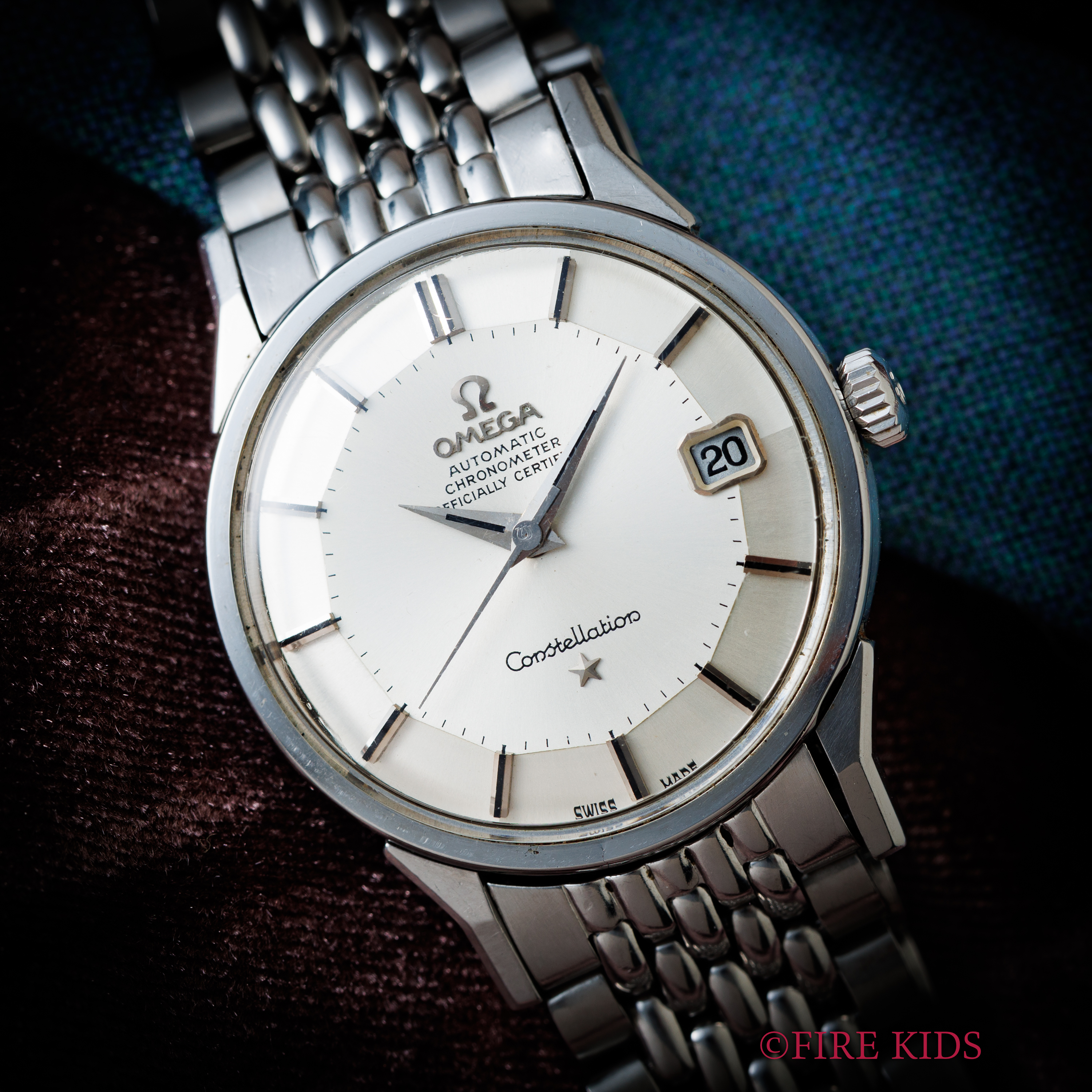 オメガ コンステレーション 12角 パイパンダイヤル 1969年製 Cal.564 純正ブレス