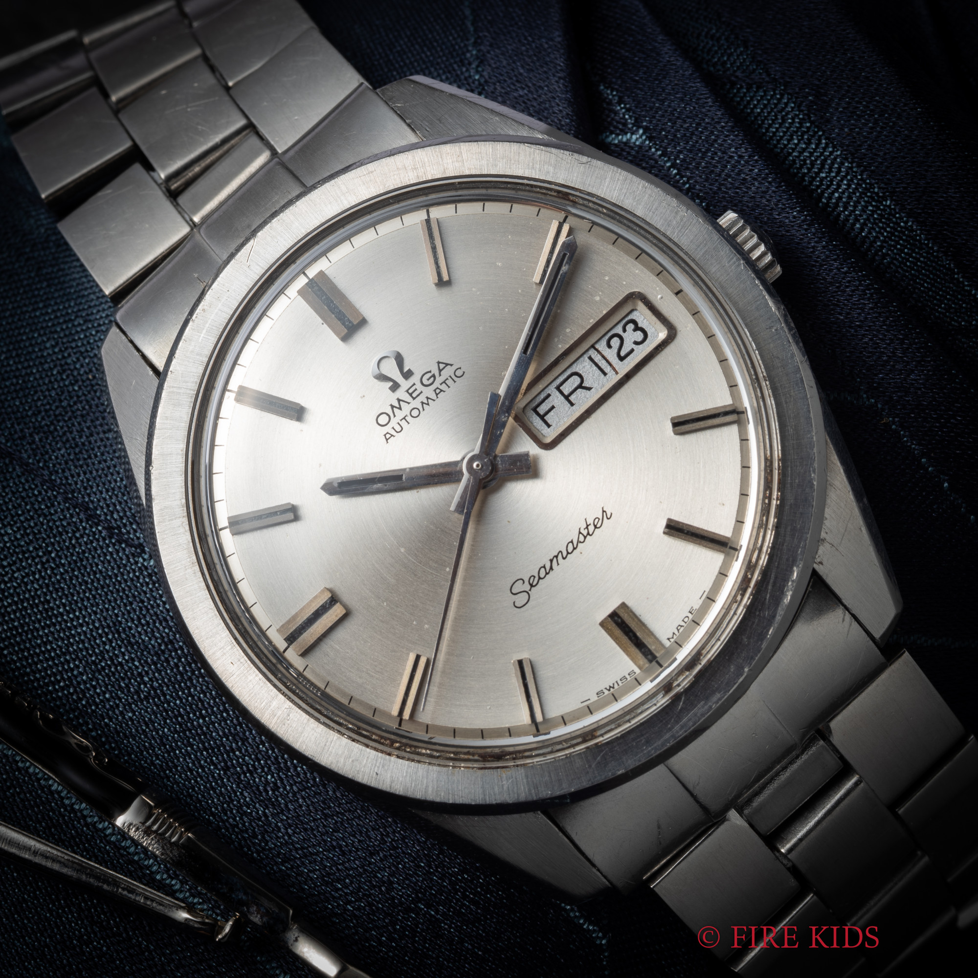 オメガ シーマスター 自動巻き 1968年製 Cal.752 Ref.ST166 032 ブレス付