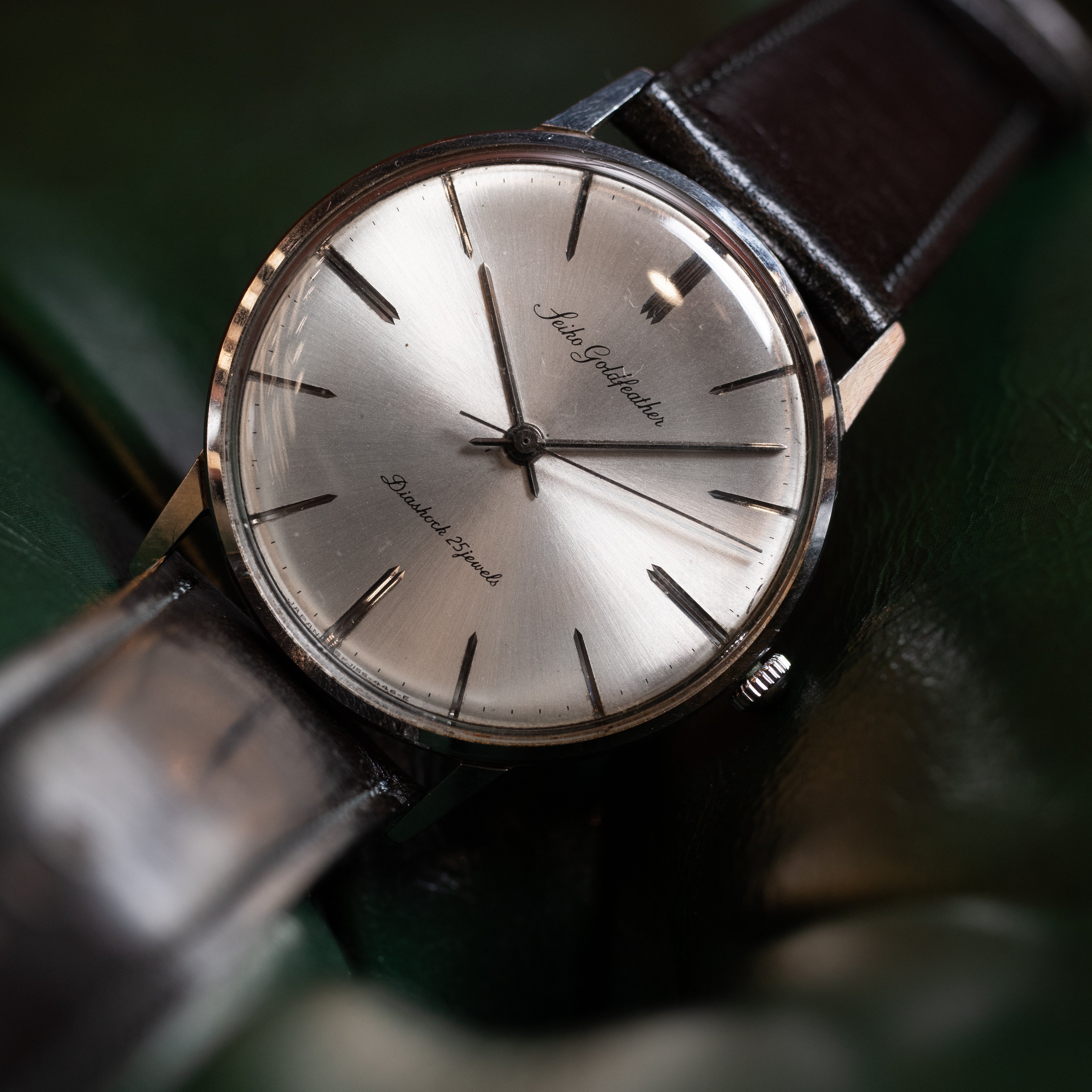 セイコー ゴールドフェザー 1961年製 手巻き センターセコンド