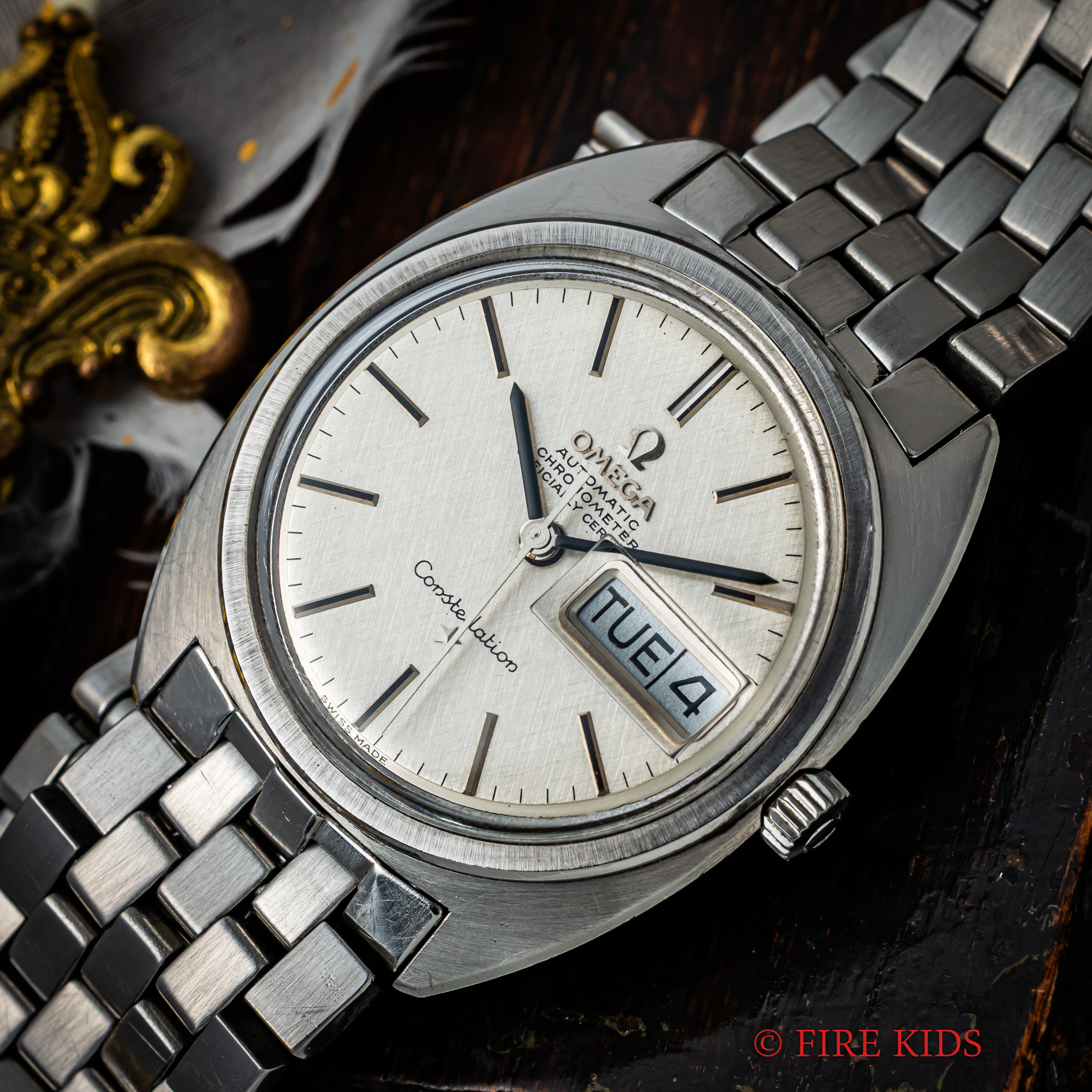 オメガ コンステレーション 1969年製 Ref.168.019 リネンシルバーダイヤル 自動巻クロノメーター Cal.751
オメガ コンステレーション 1969年製 Ref.168.019 リネンシルバーダイヤル 自動巻クロノメーター Cal.751