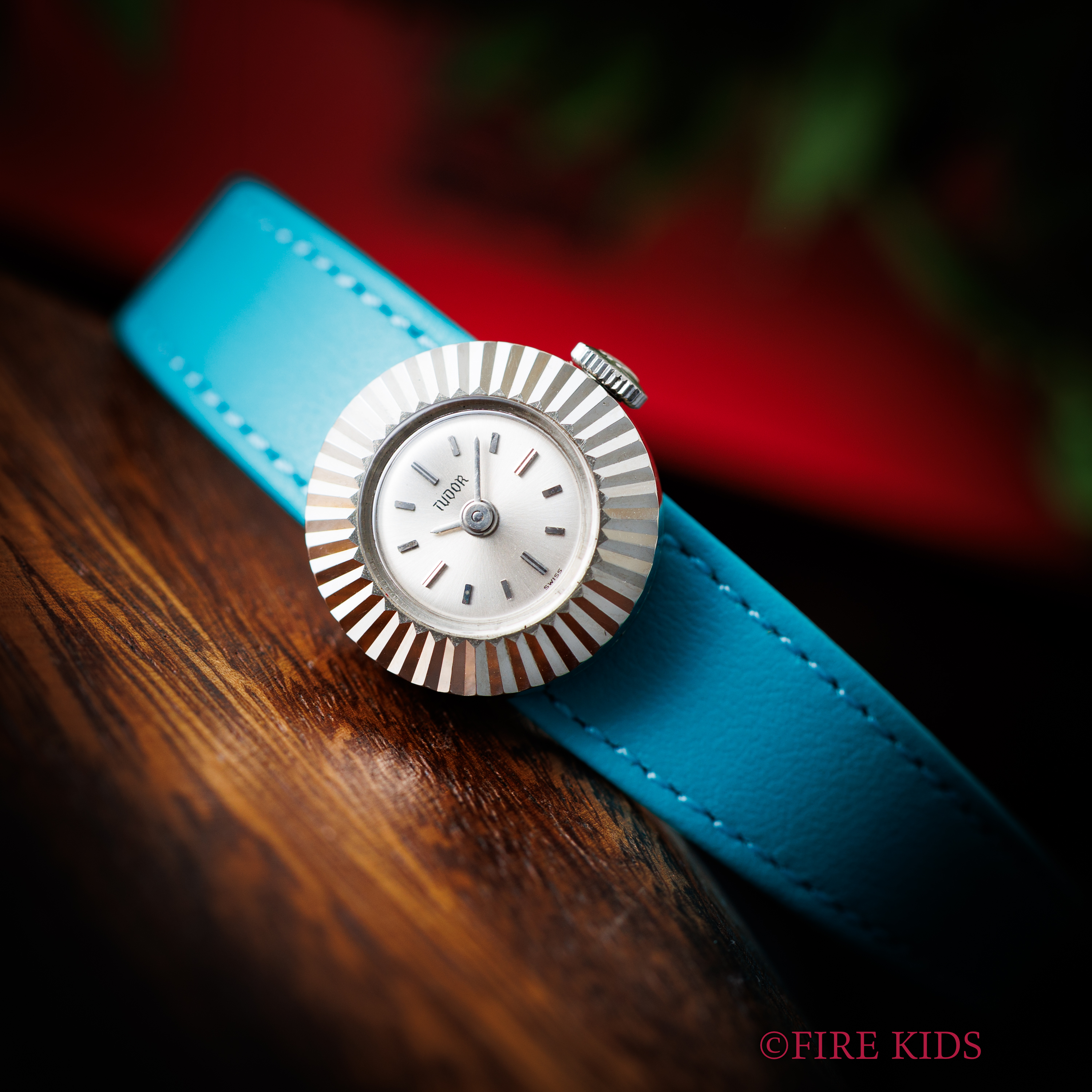 チューダー カメレオン 1960年代製 Ref.1703 箱、替えベルト付き K18WG