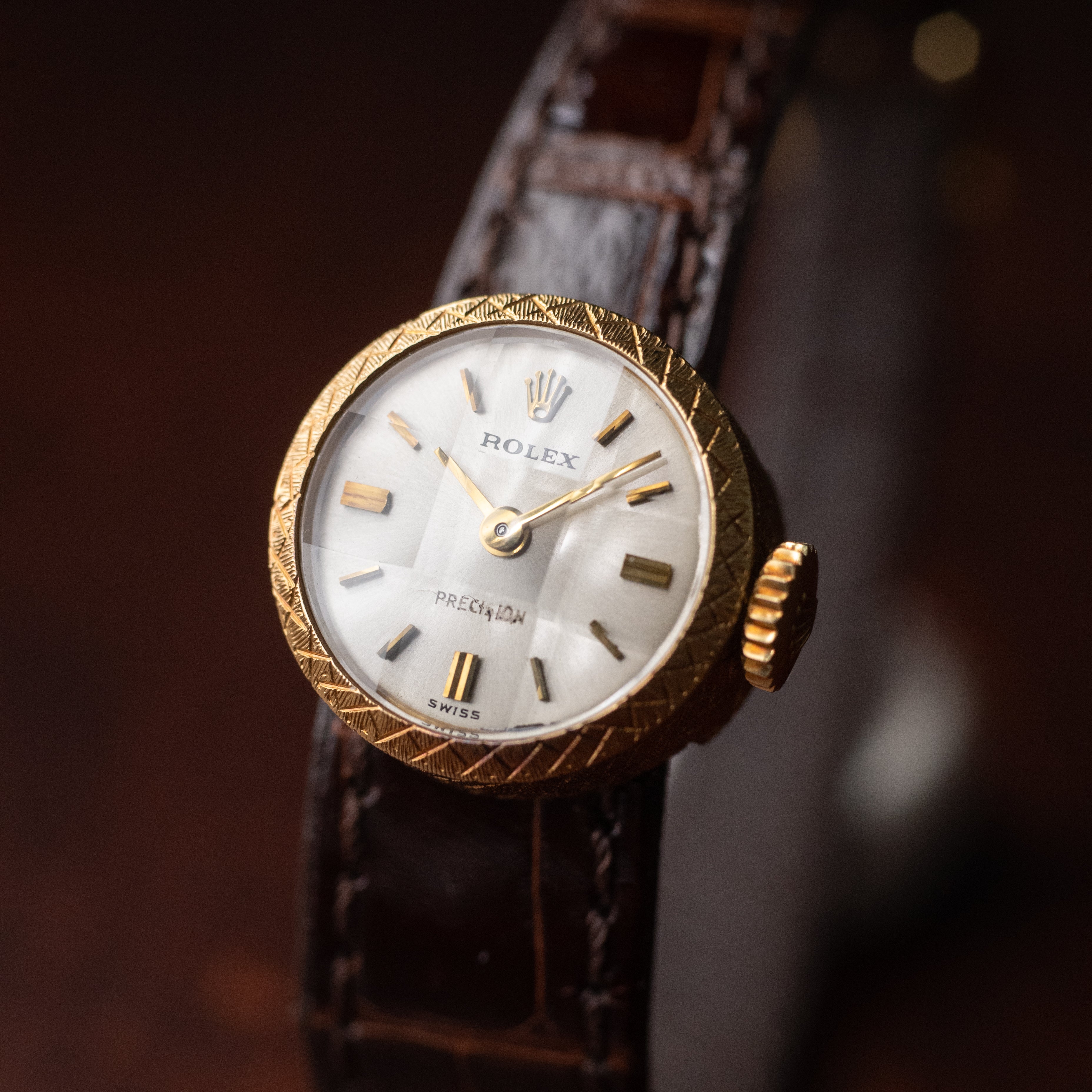 ロレックス カメレオン 18KYG 1960年代製 純正尾錠付き