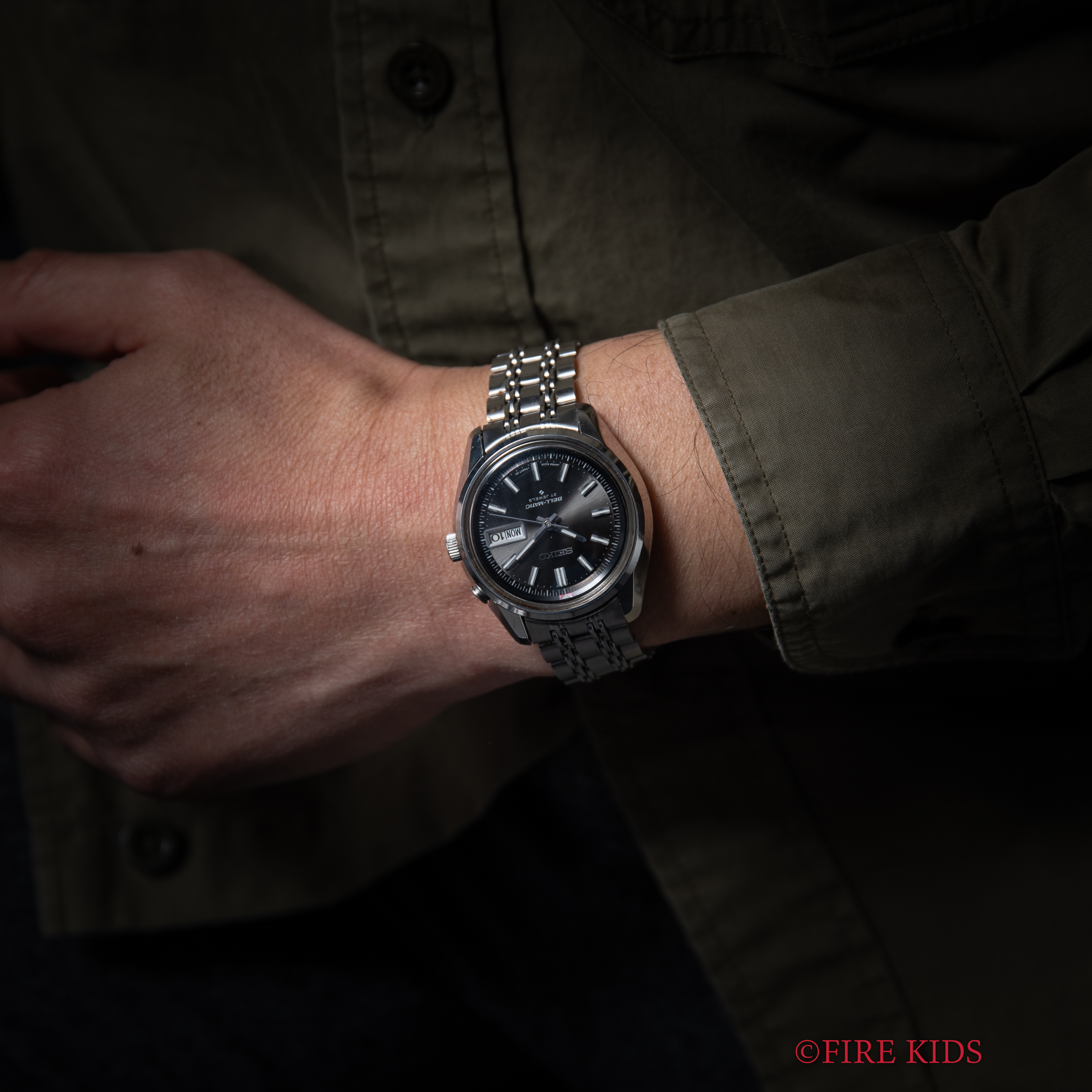 FIREKIDS｜ファイアーキッズ / セイコー ベルマチック グレー文字盤