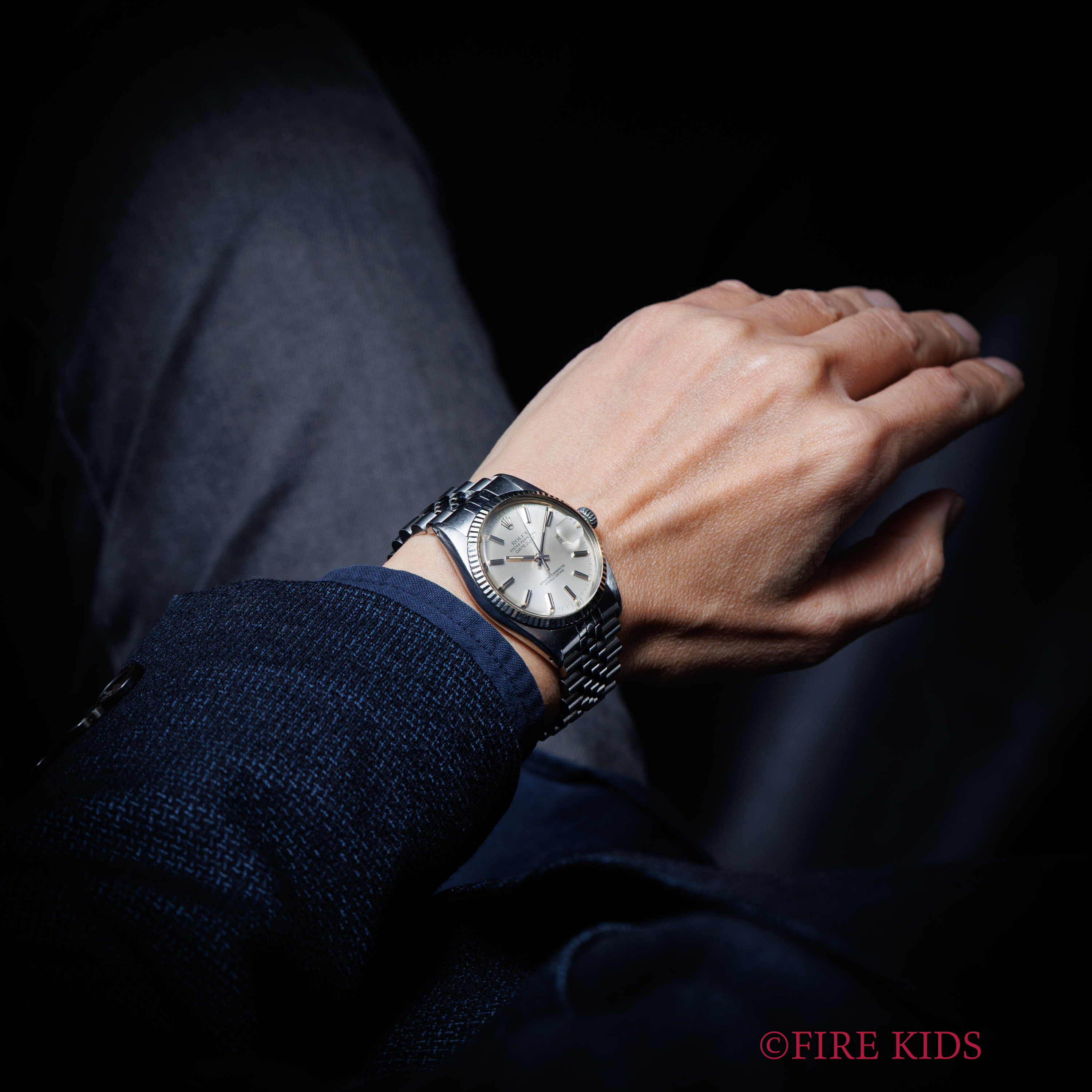 自動巻き時計　デイトジャスト　タイプ ROLEX】【ウェーブ文字盤】ロレックス『デイトジャスト ベゼルダイヤ