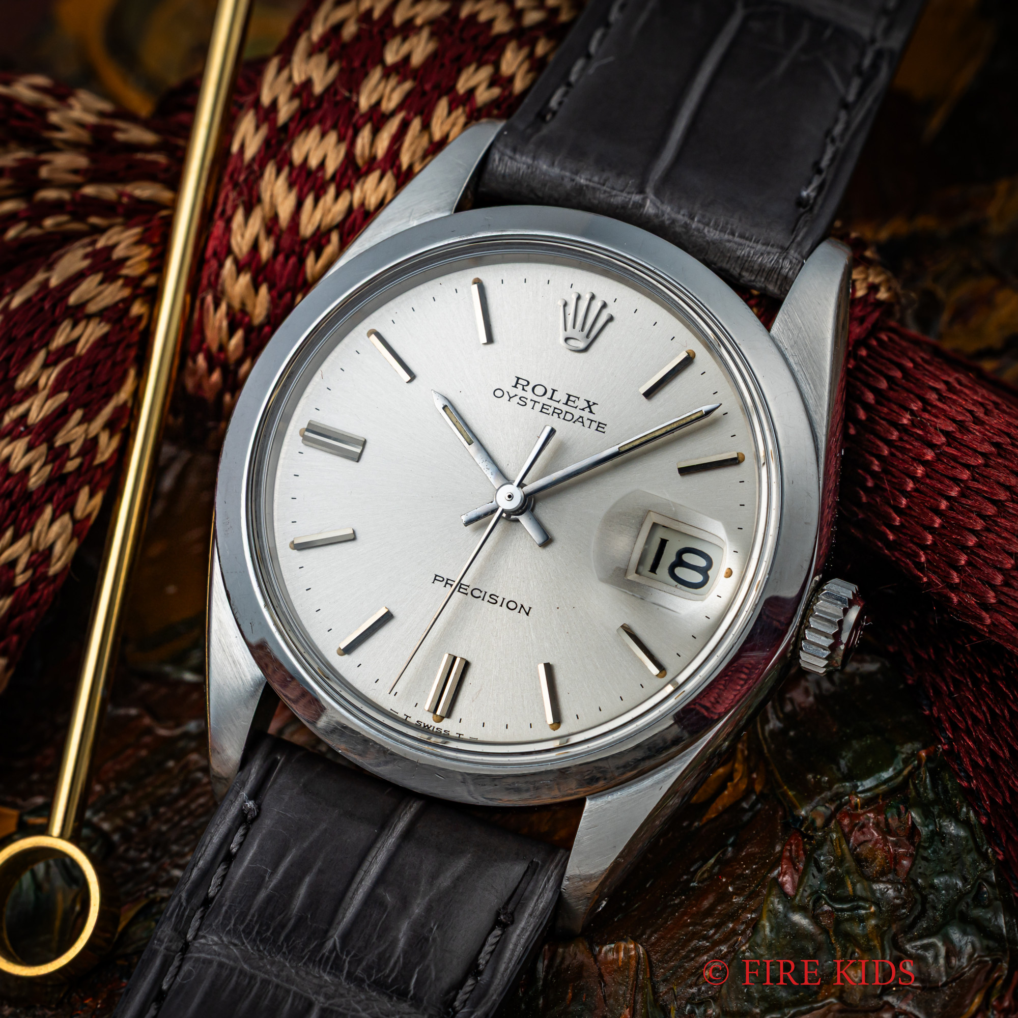 ロレックス オイスターデイト 1968年製 Ref.6694 手巻 修理保証書付