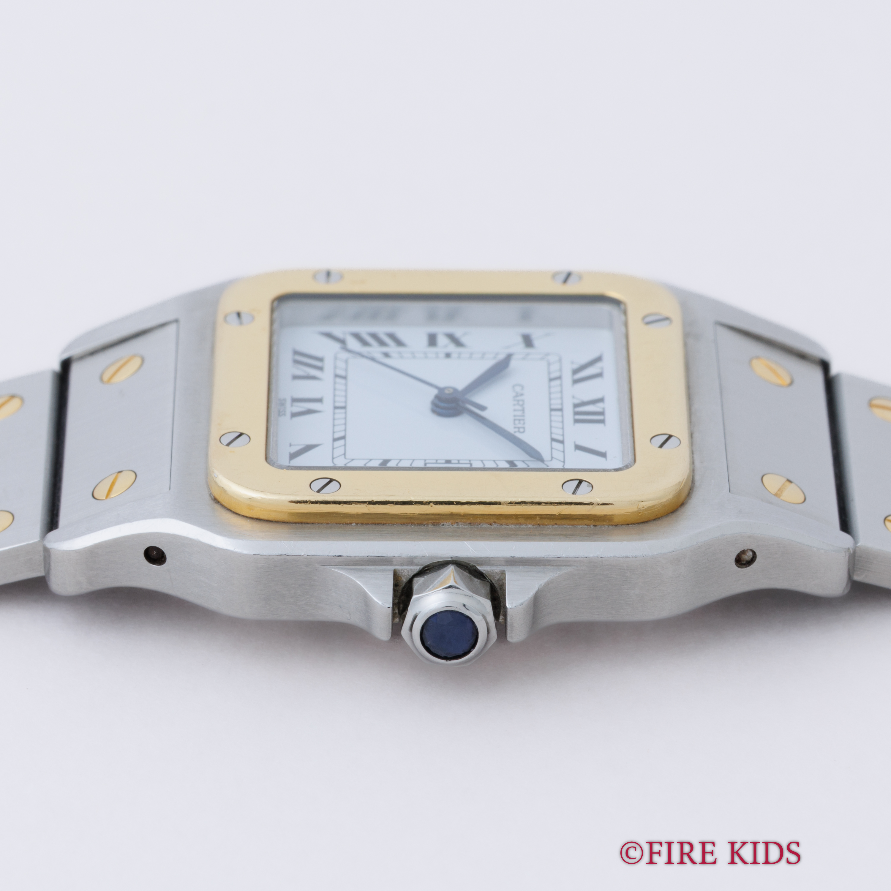 管88カルティエ　CARTIER サントス  12ミリ2コマ 管88カルティエ CARTIER サントス 12ミリ2コマ 管88カルティエ CARTIER