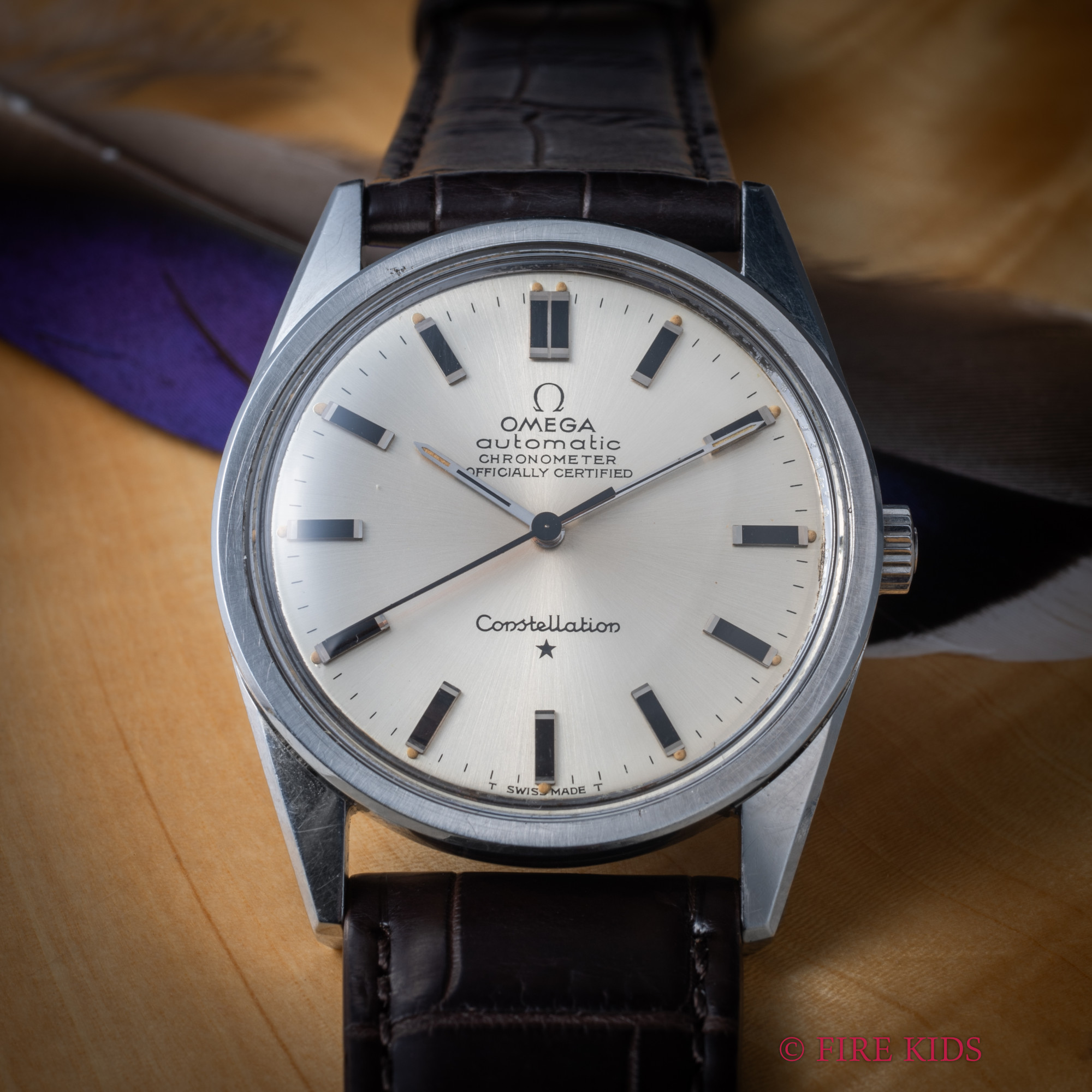 オメガ コンステレーション ラウンド ノンデイト 1966年製 自動巻き