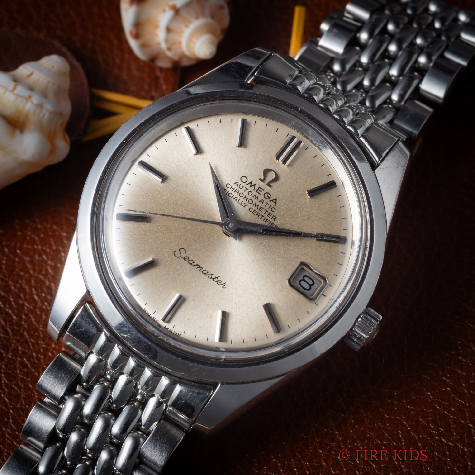 オメガ　シーマスター　クロノメーター　1969年製　Ref.168.024 Cal.564 純正ライスブレス