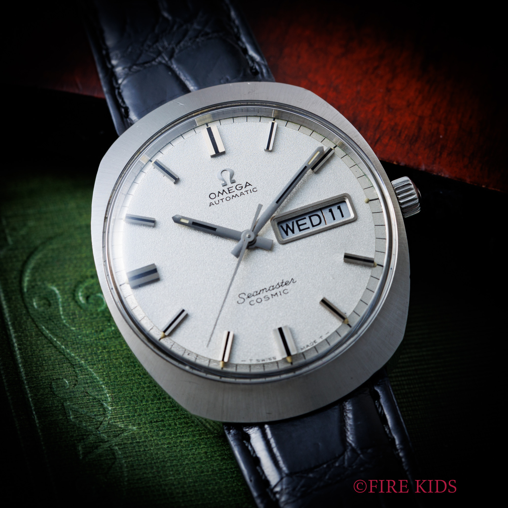 オメガ シーマスターコスミック 梨地 Ref.166.035 1969年製 自動巻き