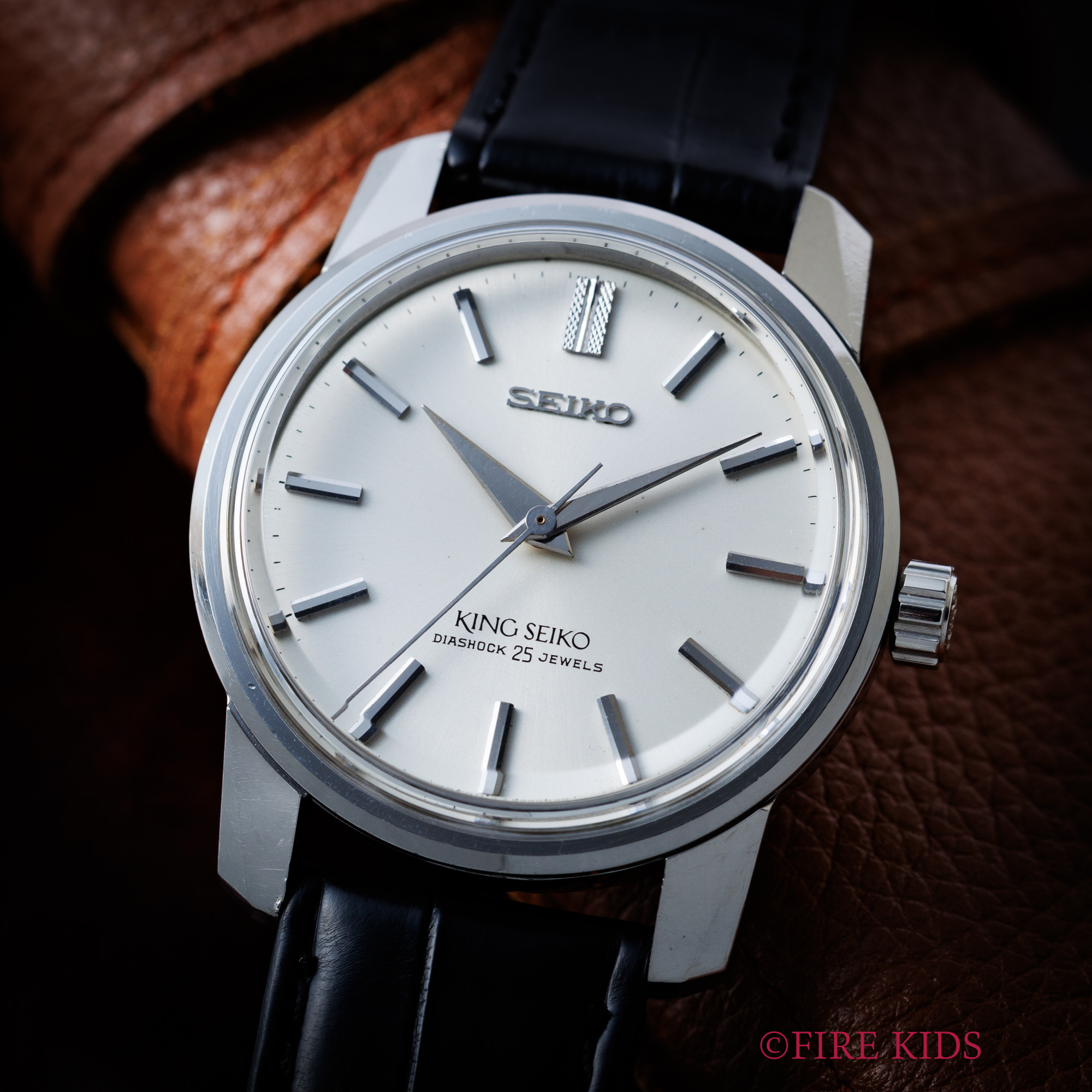 セイコー　キングセイコー ノンデイト 1966年製 44KS　Ref.44-9990 盾メダリオン