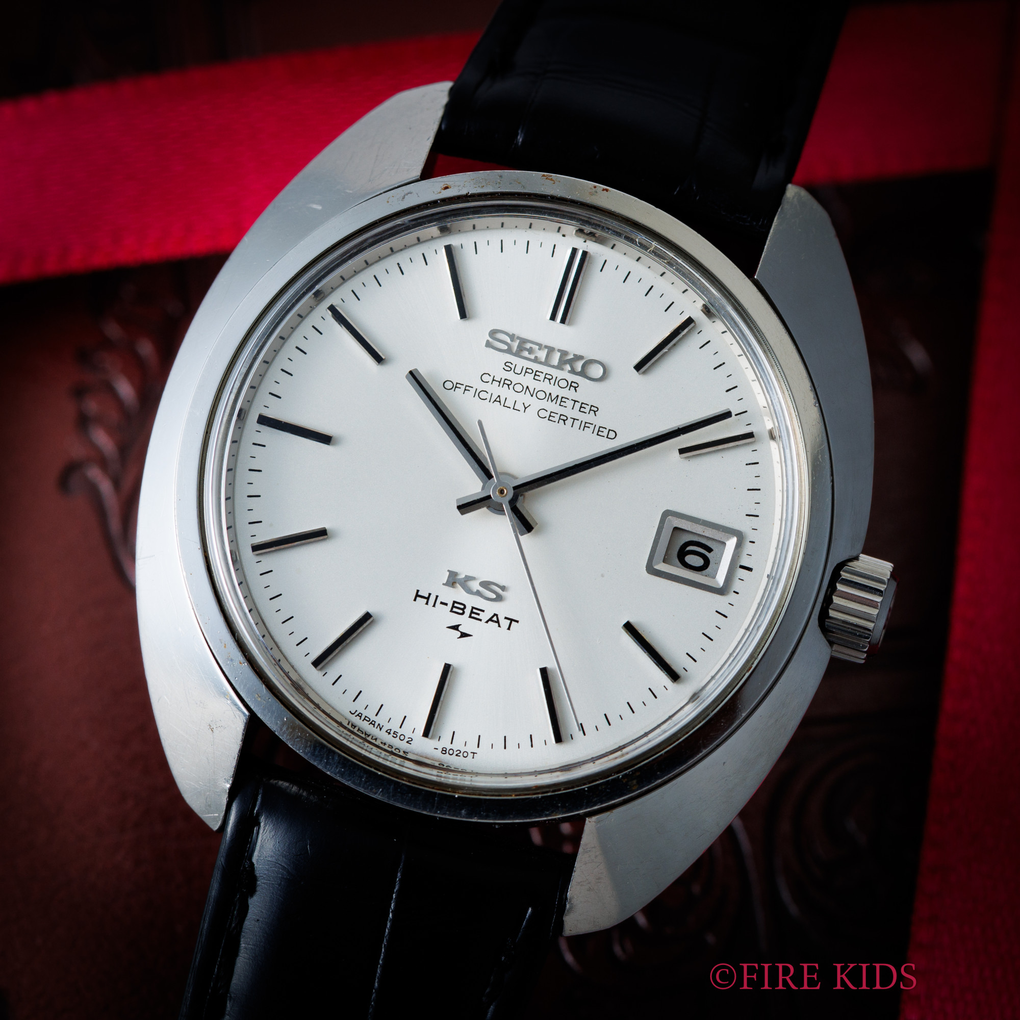 キングセイコー KING SEIKO スーペリアクロノメーター 1970年製（昭和45年製）45KS Ref.4502-8010 10振動手巻