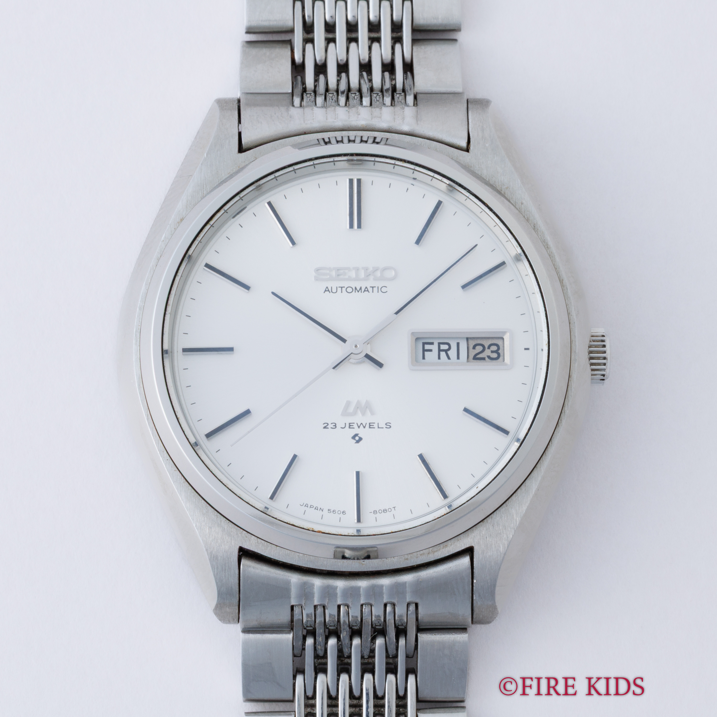 1975年1月製 セイコー ロードマチック デイデイト 25J FIREKIDS｜ファイアーキッズ / セイコー ロードマチック 1975年製 自動