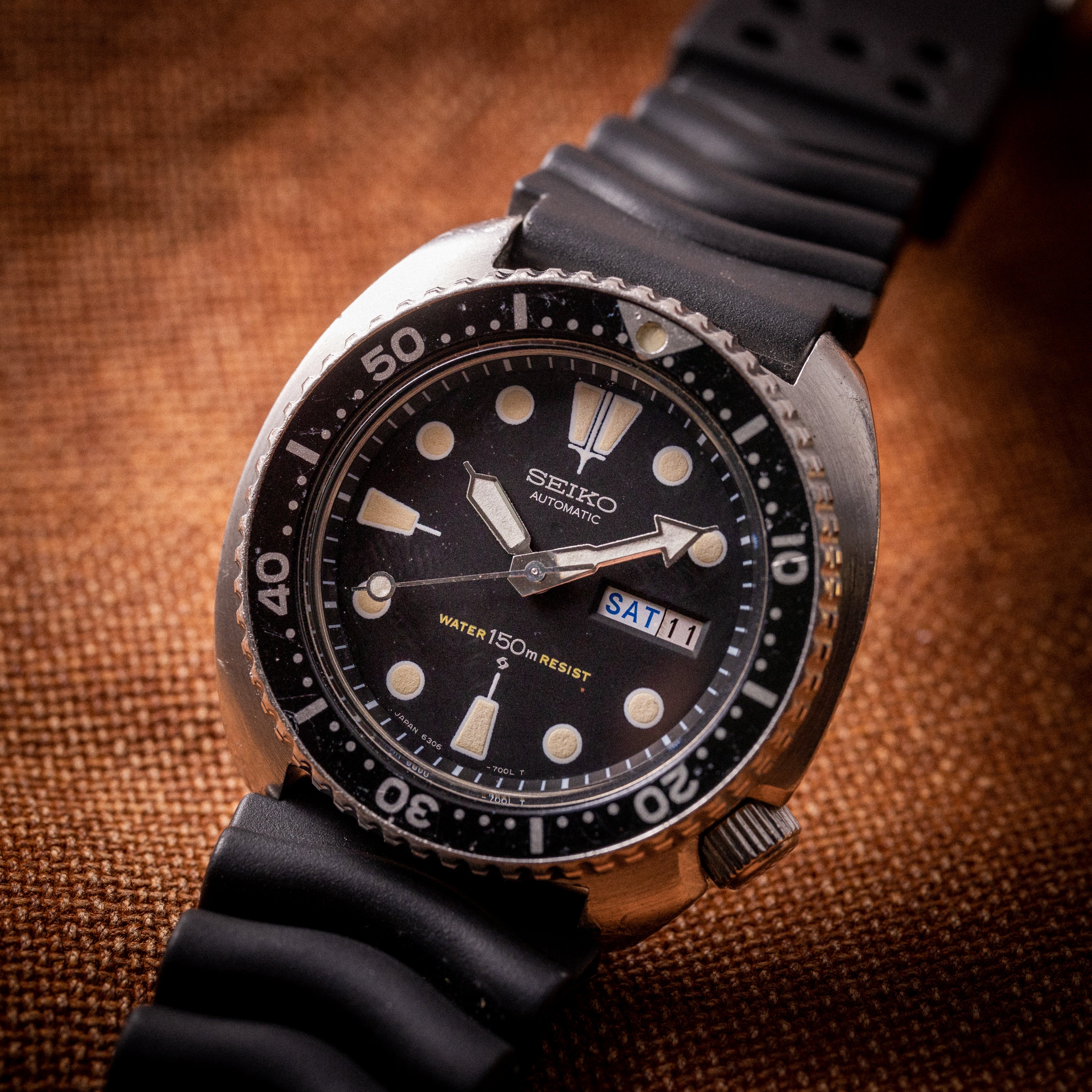 セイコー 150mダイバー 1977年製 サードダイバー 国内仕様 Ref.6306-7001