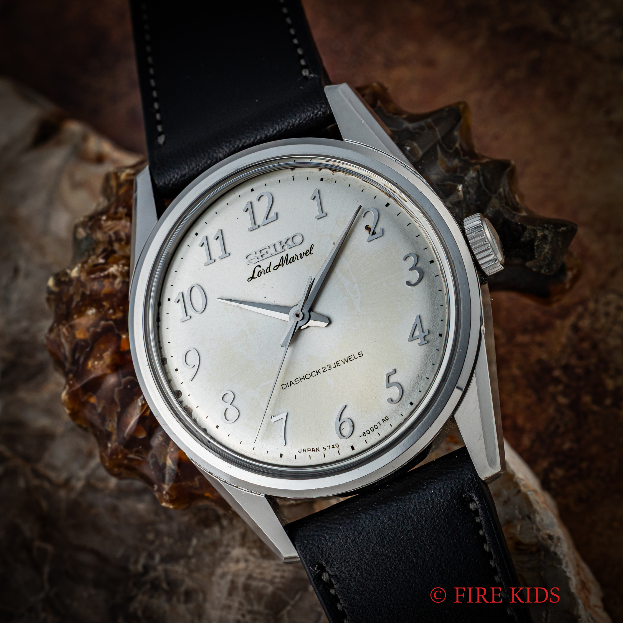 セイコー 1966年製 ロードマーベル アラビアダイヤル ロービート手巻 Ref.5740-8000 タツノオトシゴ