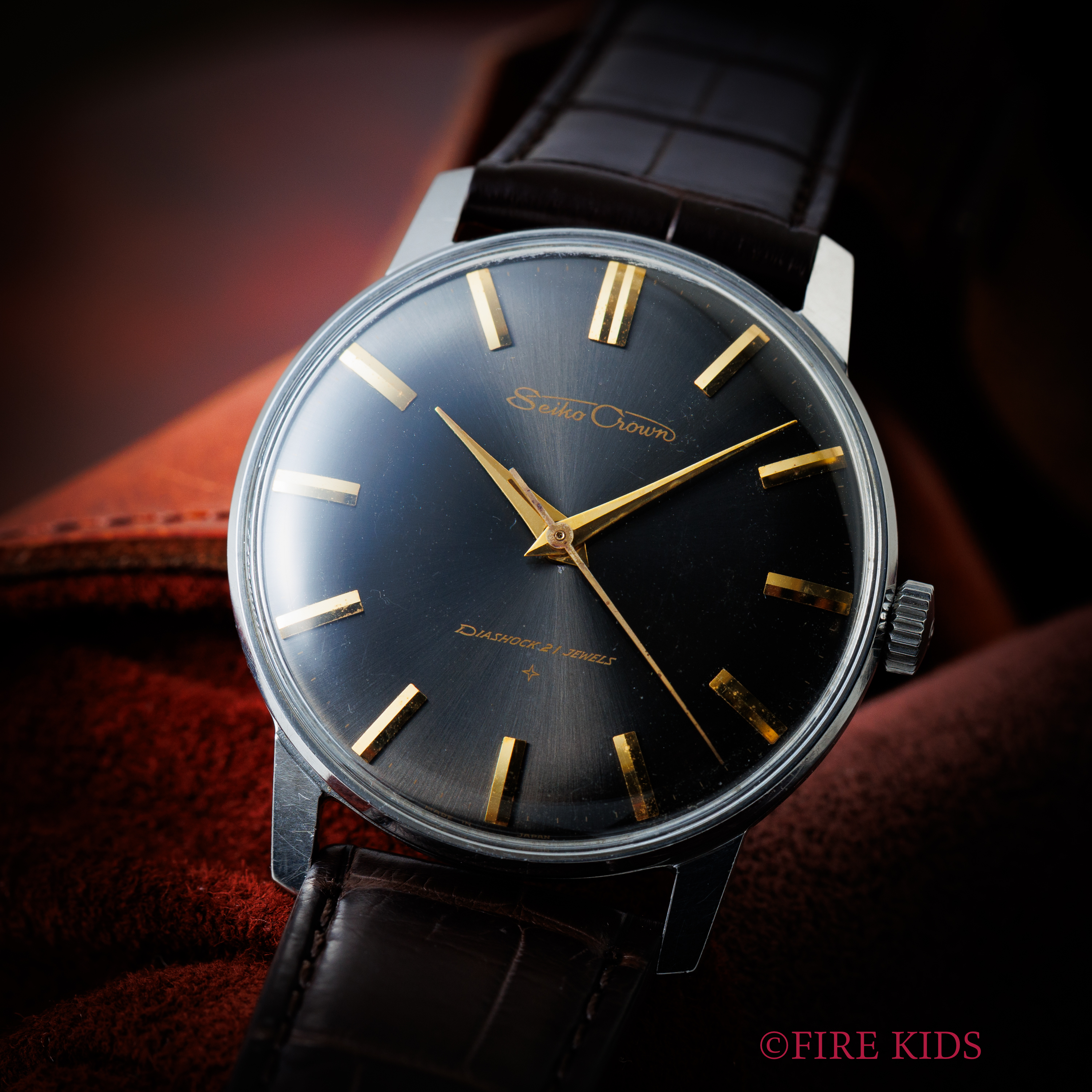 セイコー クラウン 1962年製 Ref.J15011 手巻き グレーダイヤル