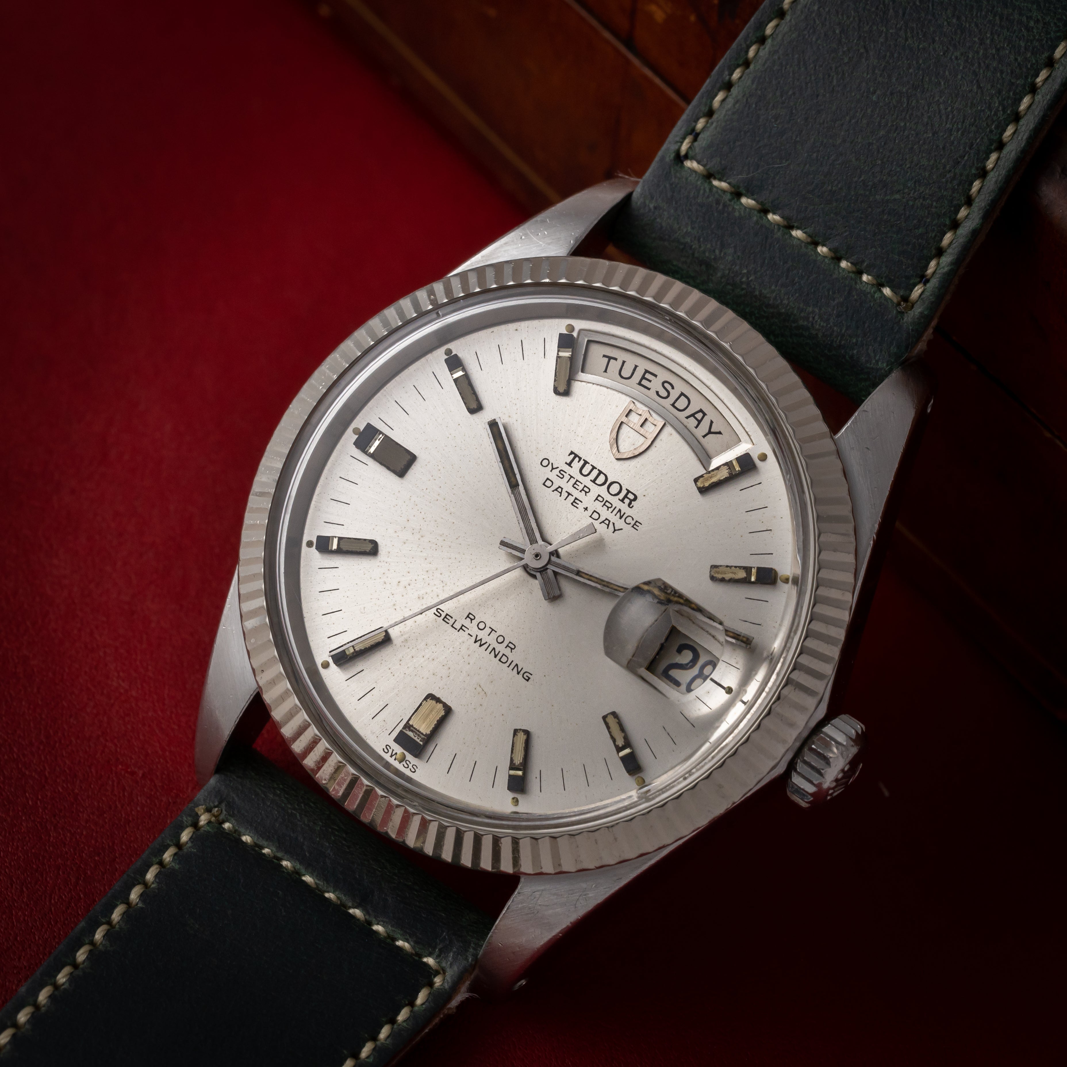 チューダー デイトデイ 1969年製 Ref.7020 シルバーダイヤル