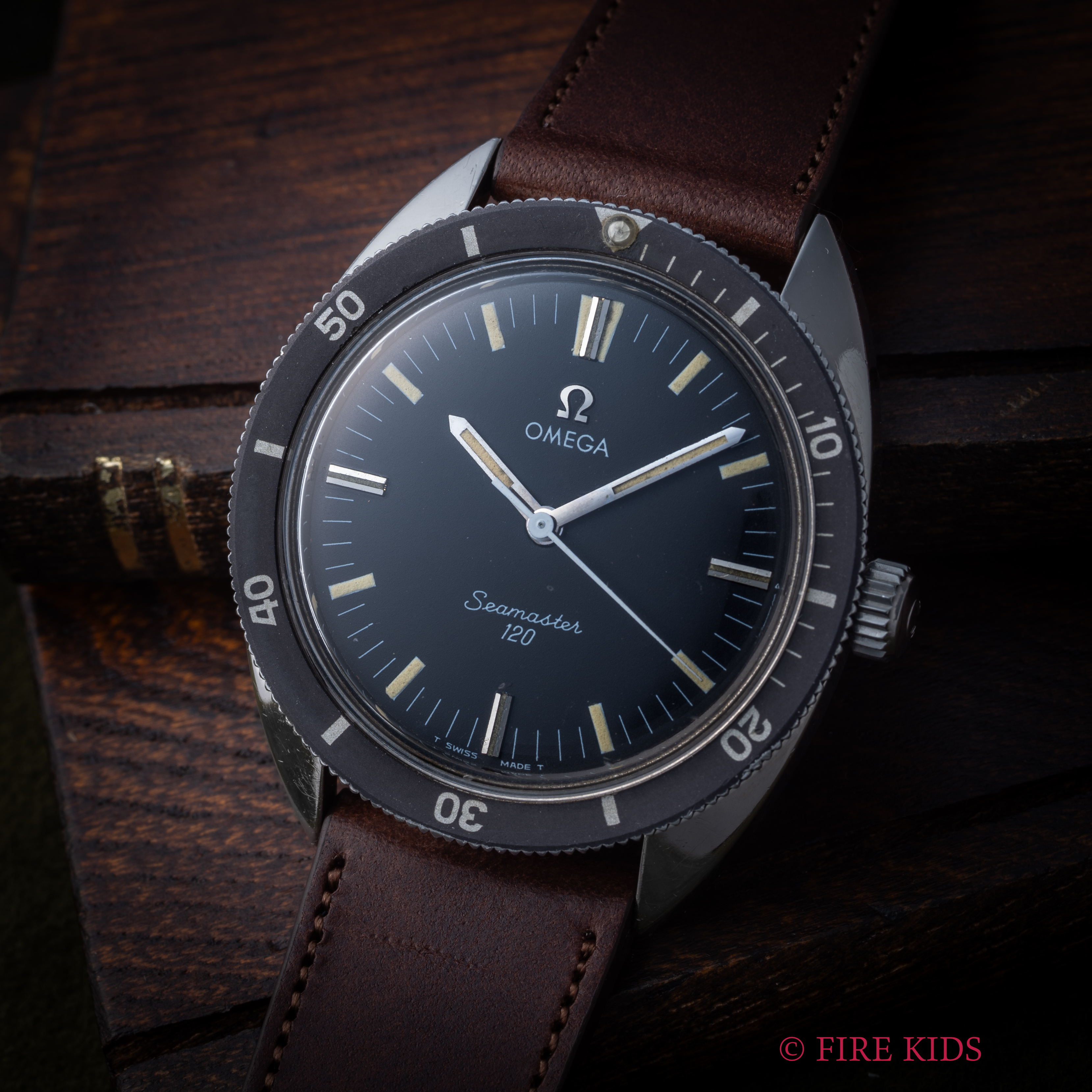 オメガ シーマスター120 Ref.135.027 Cal.601 手巻き ノンデイト メンズサイズ