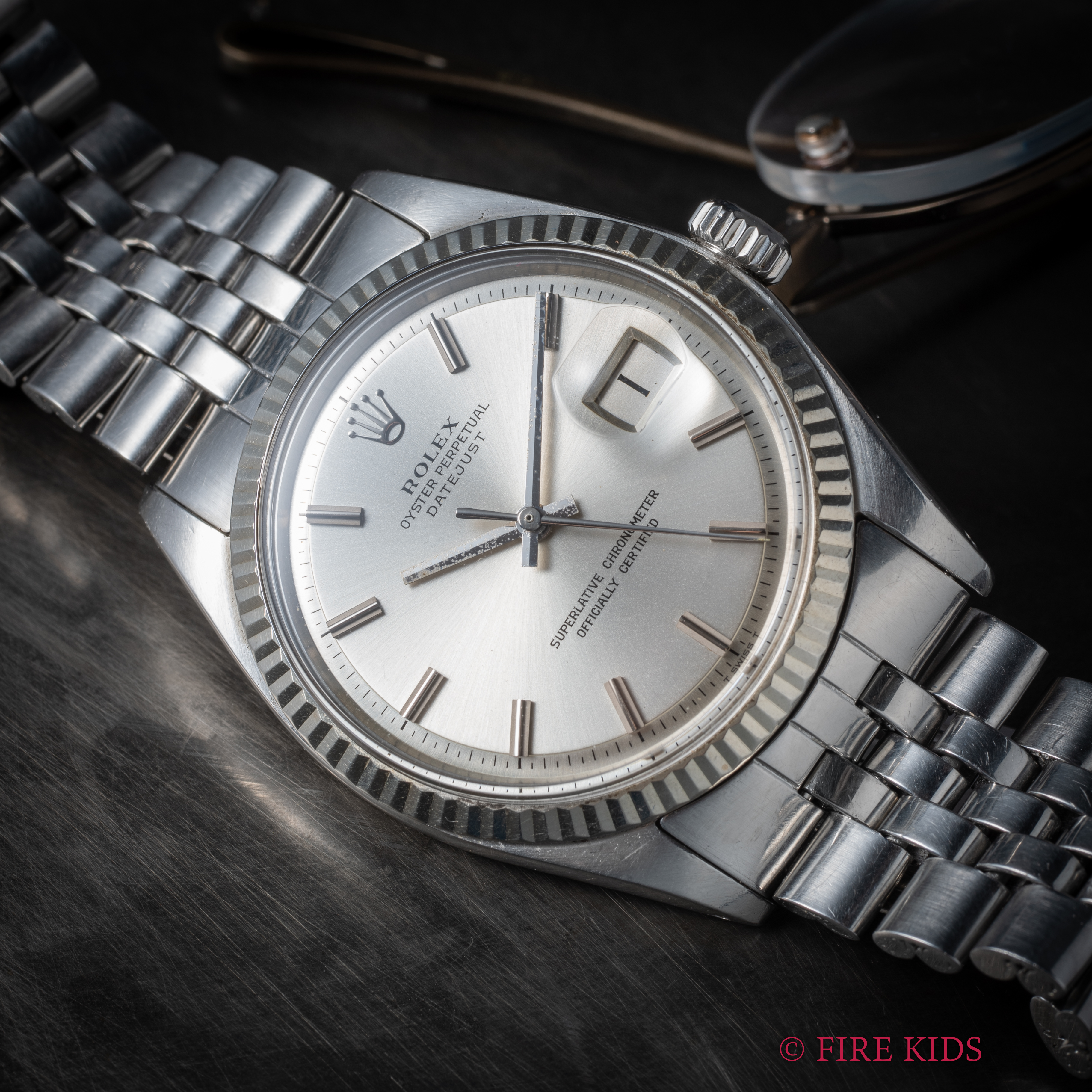 ロレックス デイトジャスト 1971年製 Ref.1601 シルバーダイヤル 自動巻 純正ジュビリーブレス