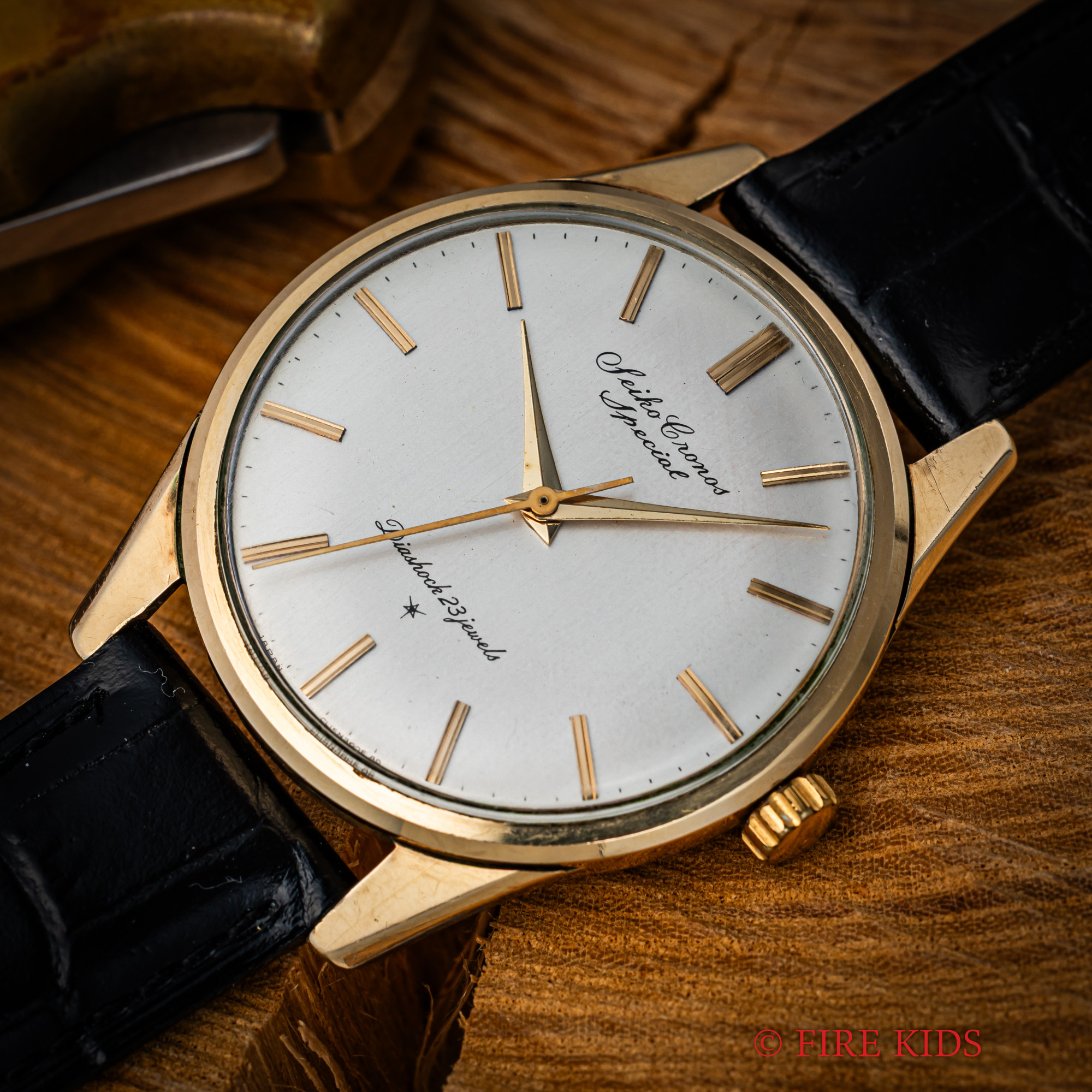 セイコー クロノス スペシャル 1963年製 80ミクロン総金張りケース 手巻き Ref.15039