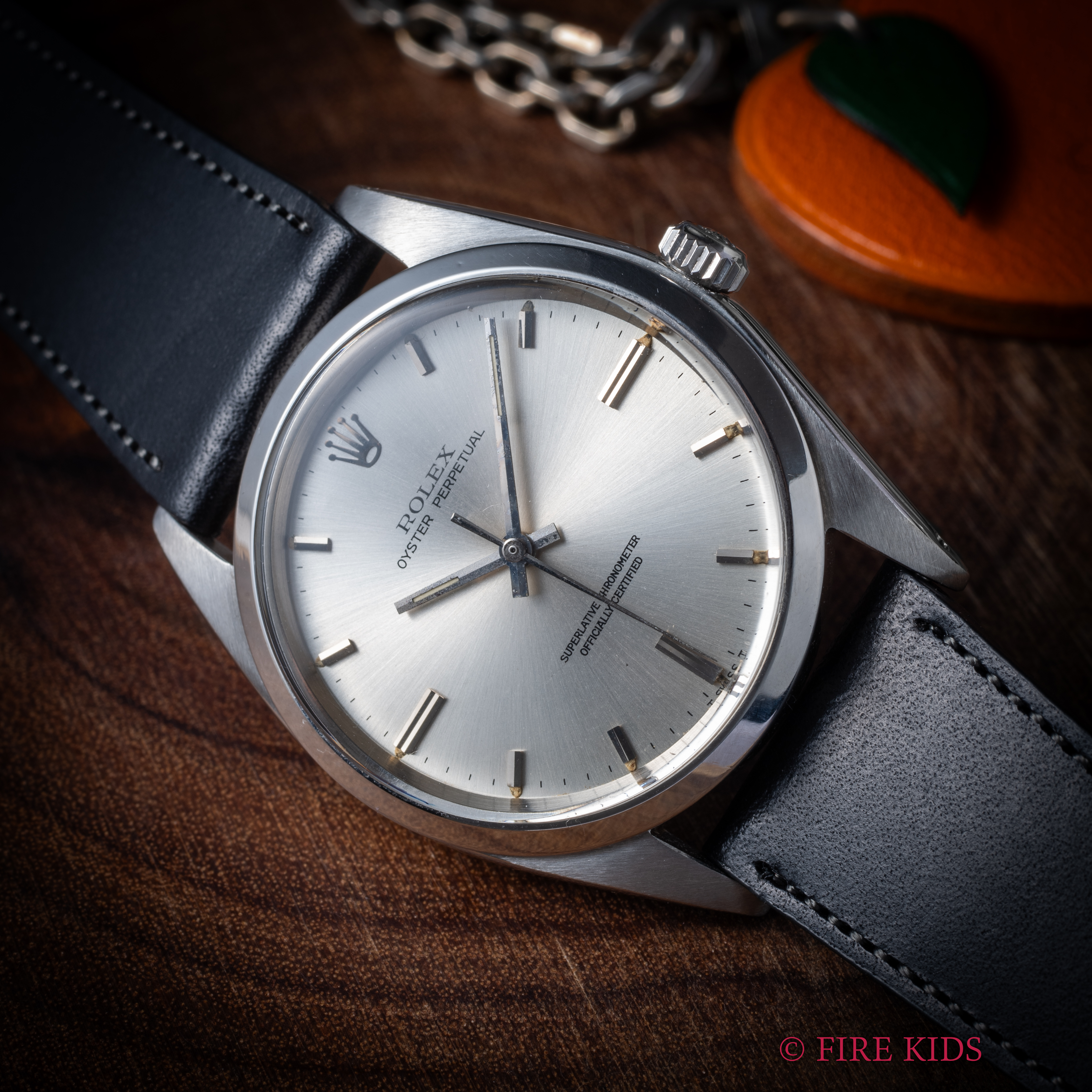 ロレックス オイスターパーペチュアル35㎜ 1965年製 Ref.1018 ビッグケース シルバーダイヤル