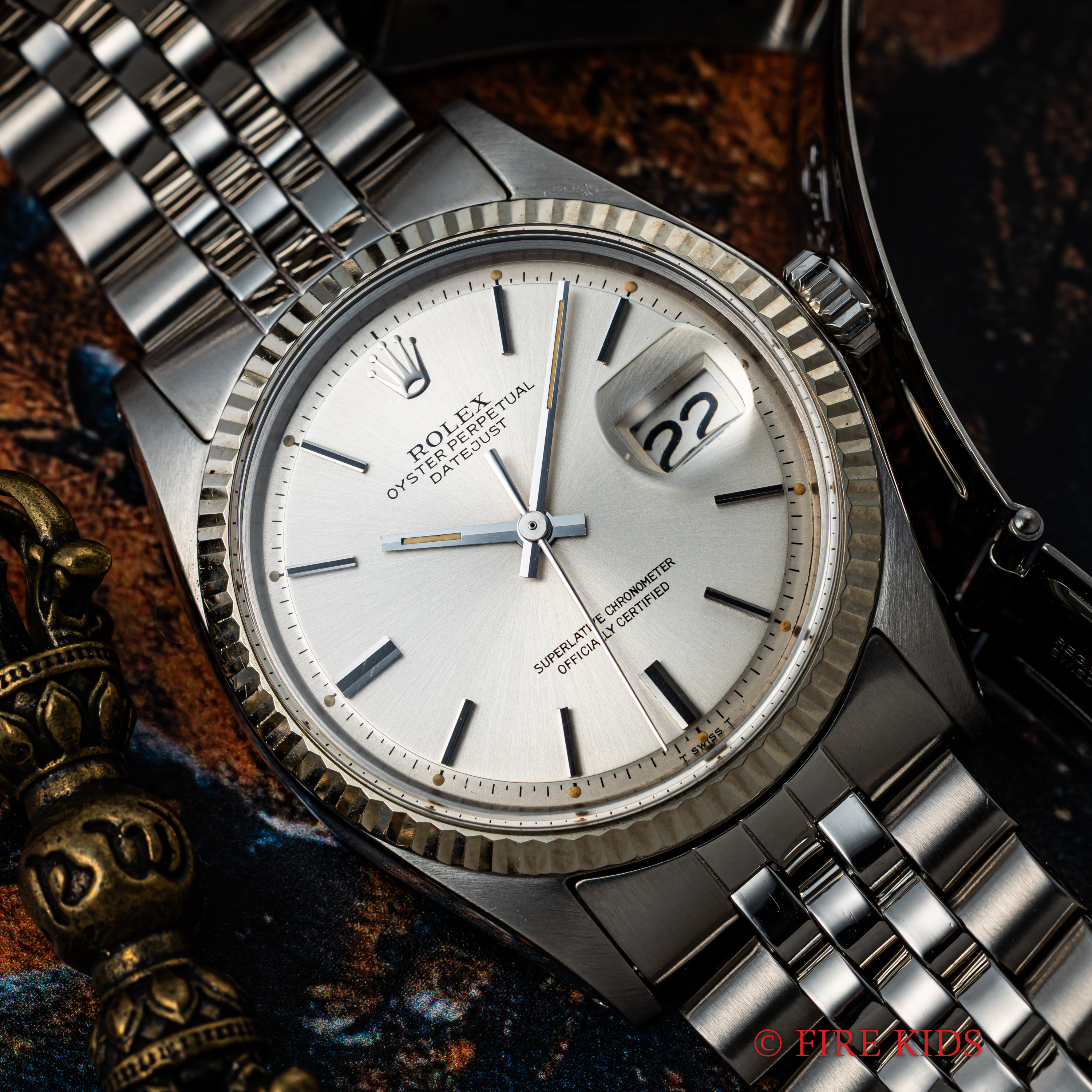 ロレックスデイトジャストRef.1601シルバーダイヤル1970年製