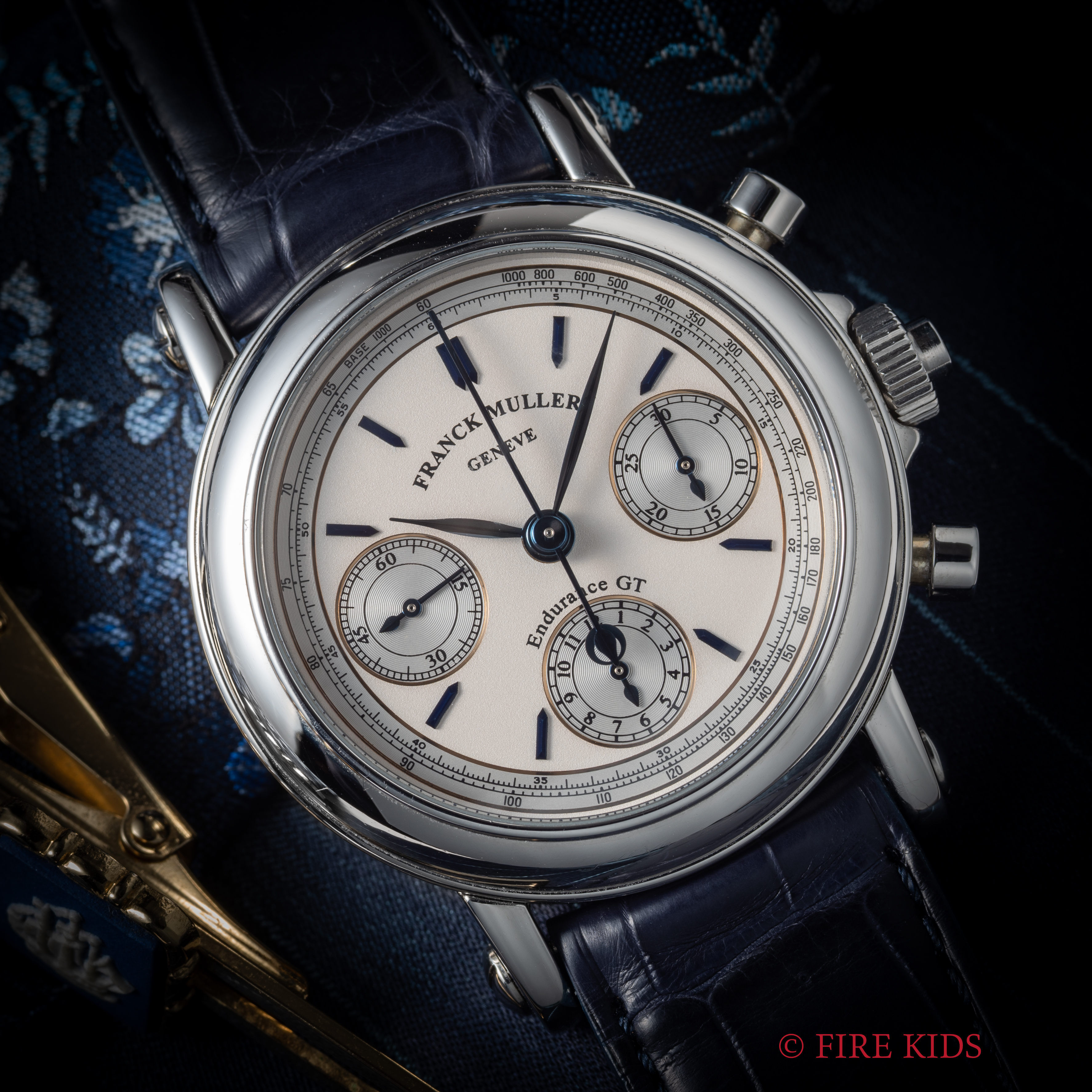 フランクミュラー エンデュランスGT 2000年代製 Ref.7000 R EN スプリットセコンドクロノグラフ 箱、2004年ギャランティー付き