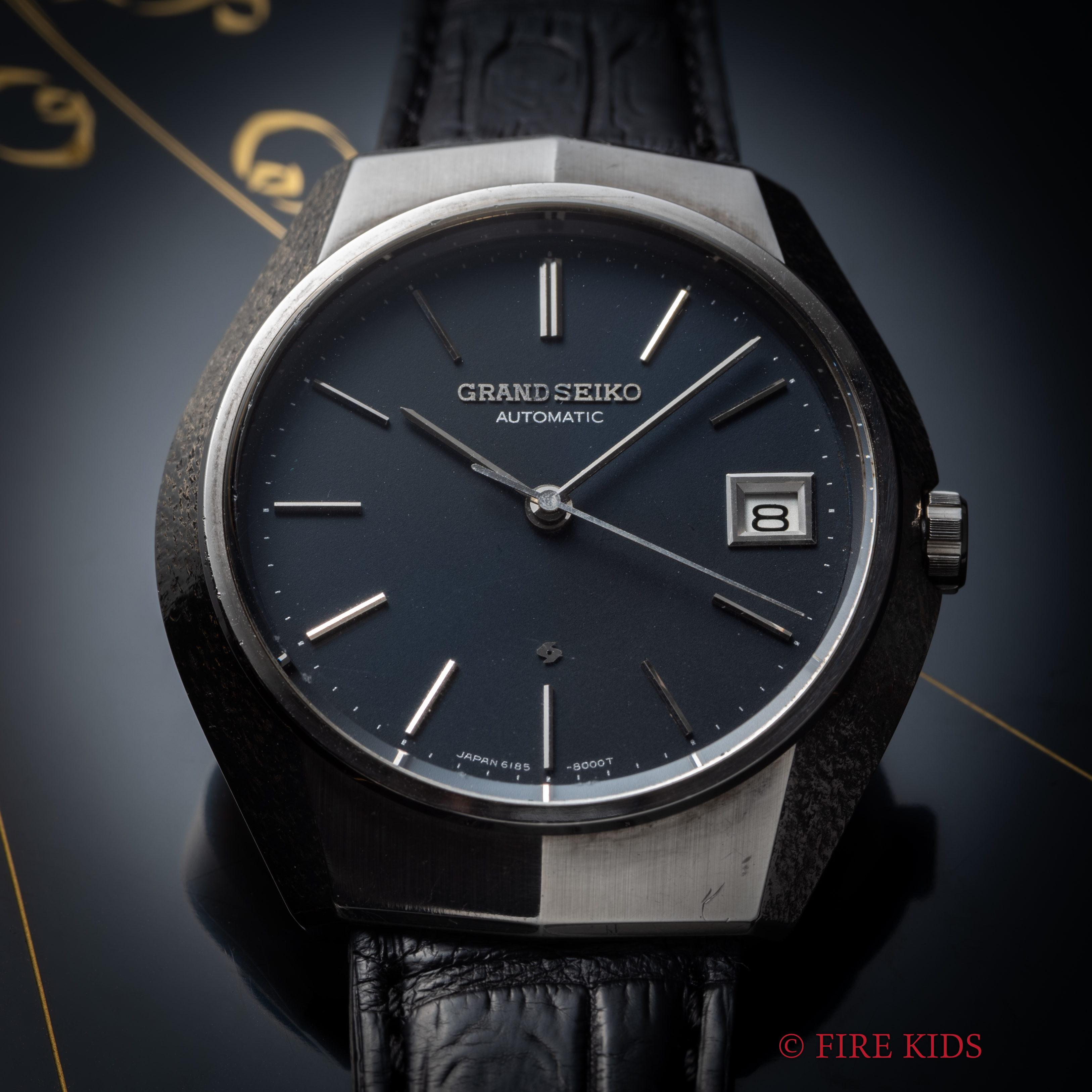 グランドセイコー V.F.A 銀パラ 1968年製 Ref.6185-8010 61GS 箱付き