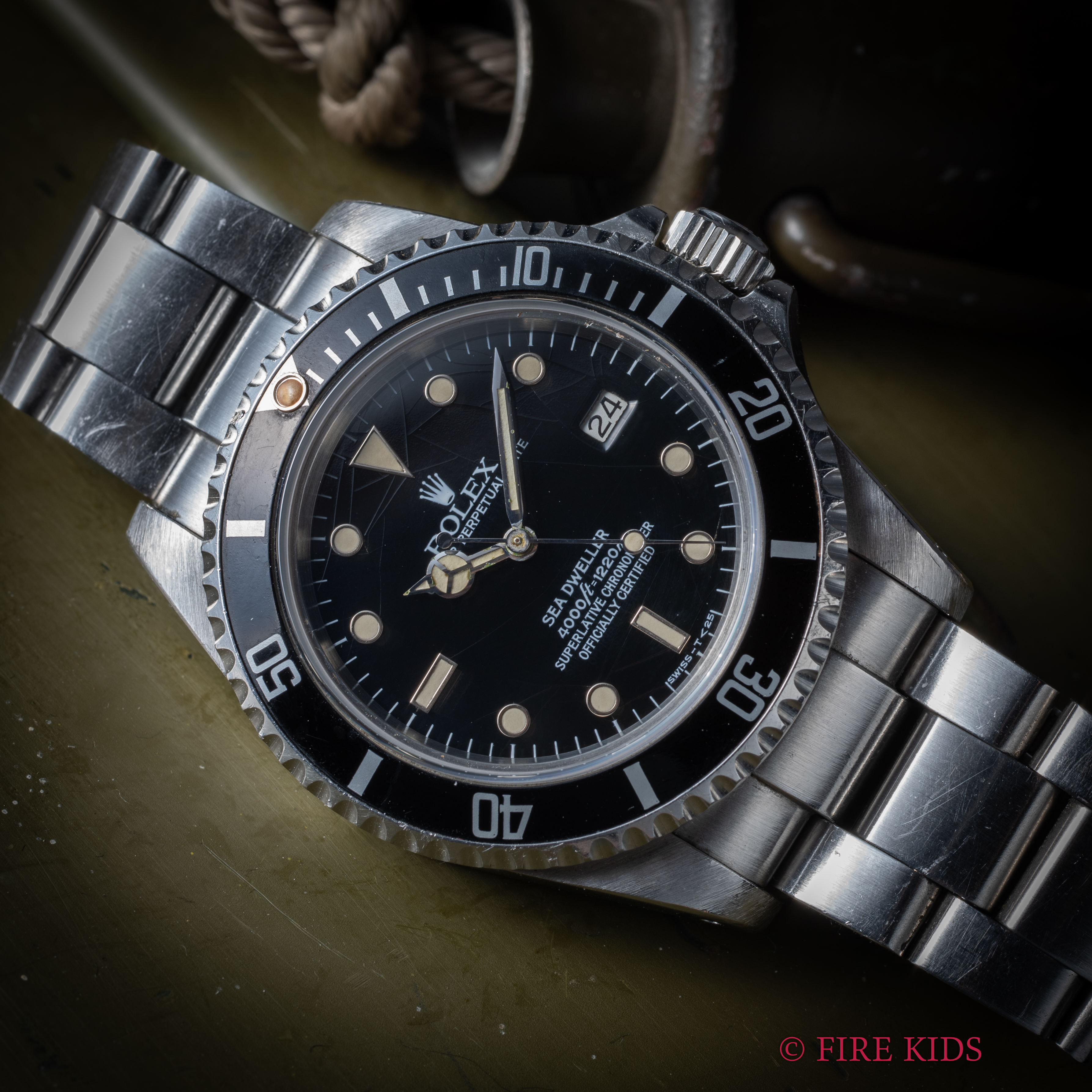 ロレックス シードゥエラー Ref.16660 1984年製 トリチウム夜光 スパイダー