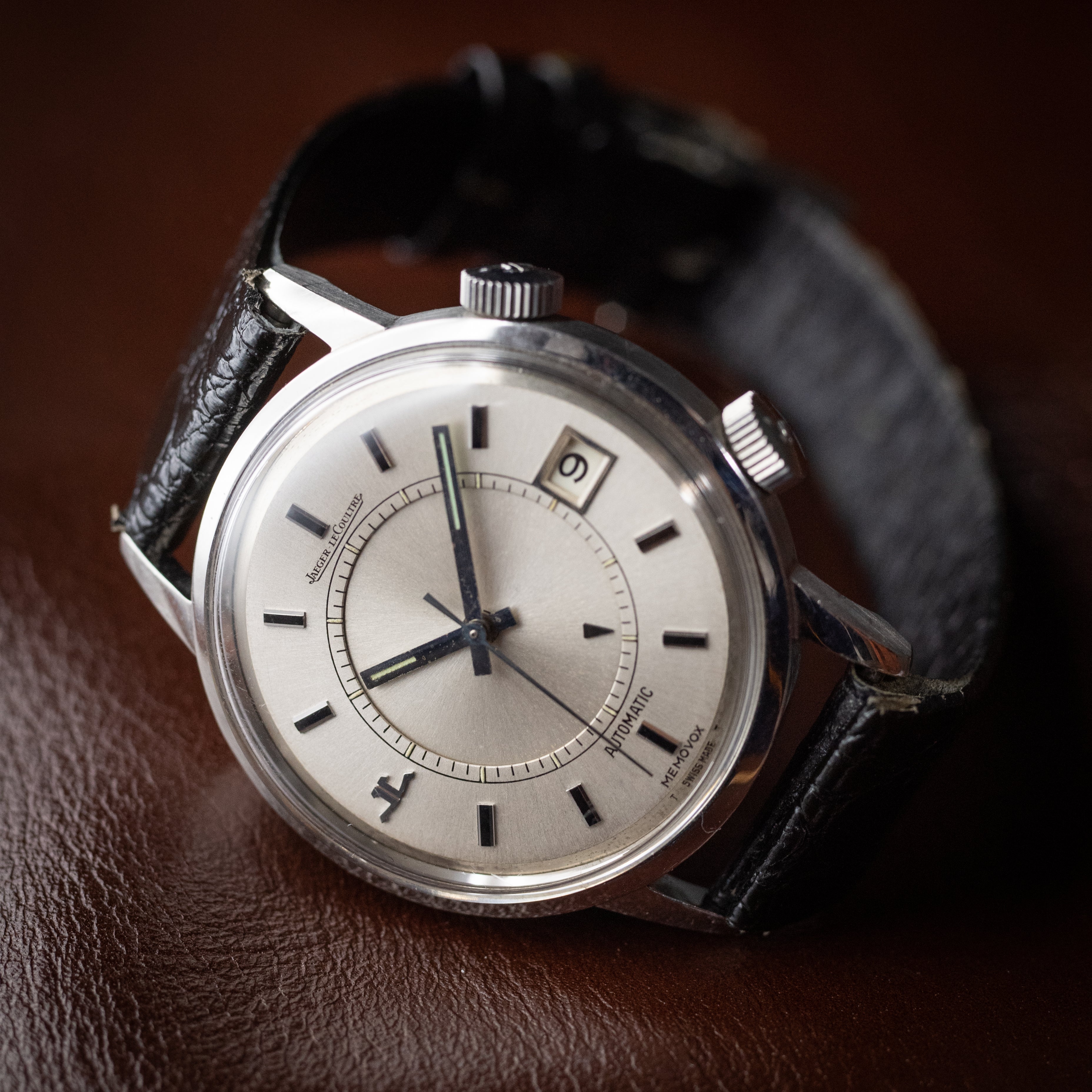 ジャガールクルト メモボックス 1970年代製 オートマチック アラームウオッチ