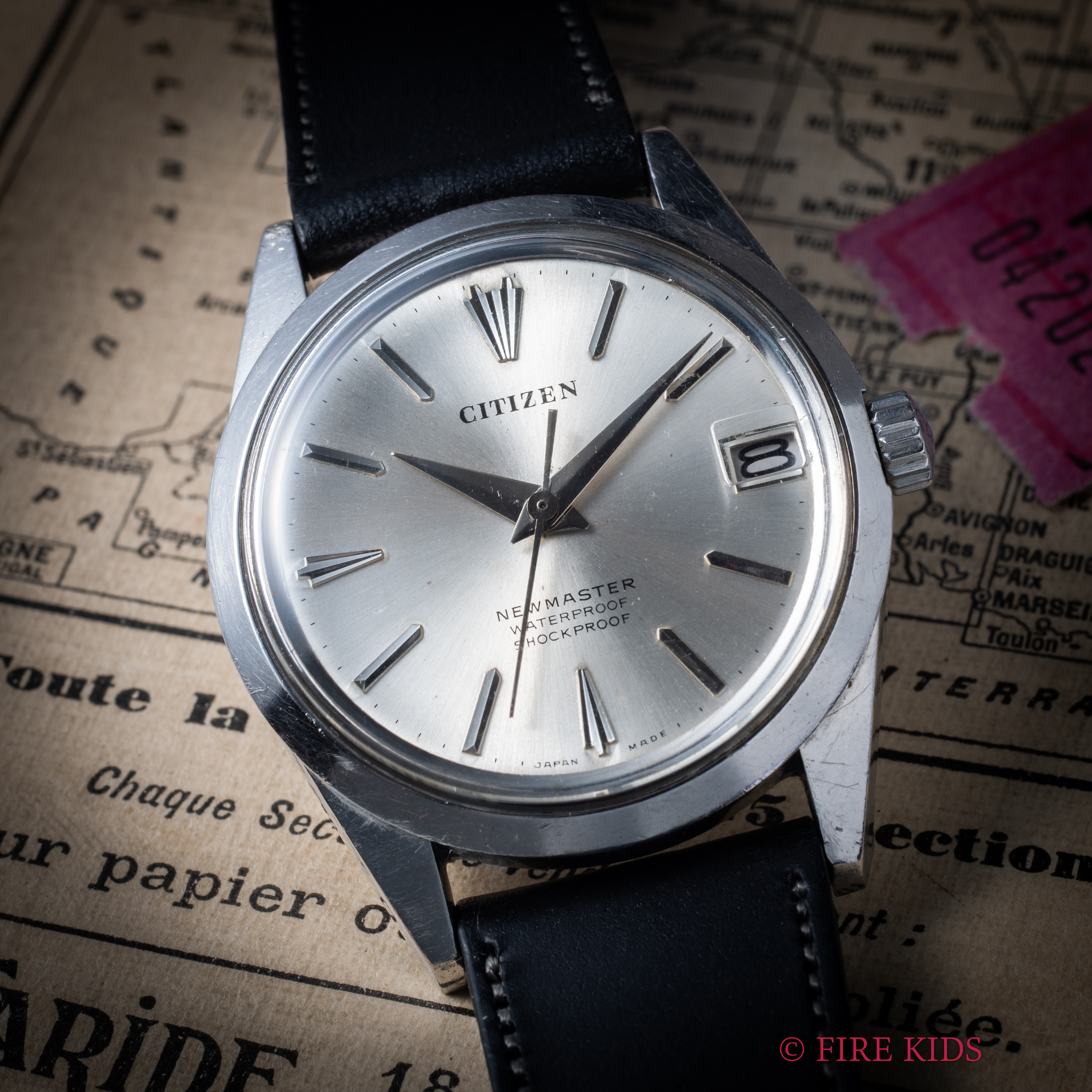 シチズン ニューマスター Ref.51203b Cal.1802 鹿児島鉄道管理局 1967年製 手巻き